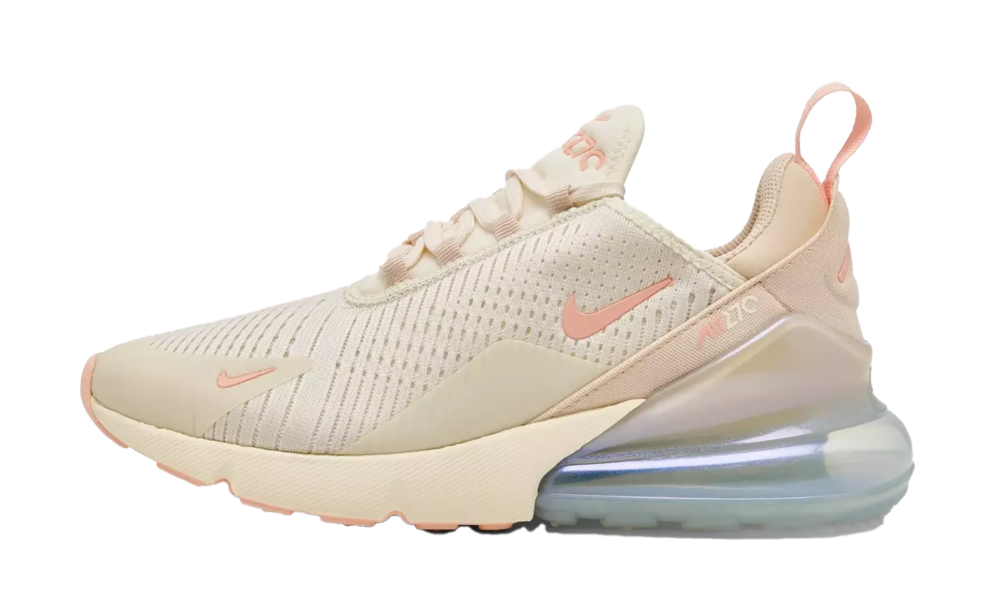 Air Max 270 WMNS "Soft Pearl / Washed Coral" Dry Surface Running Neutral running