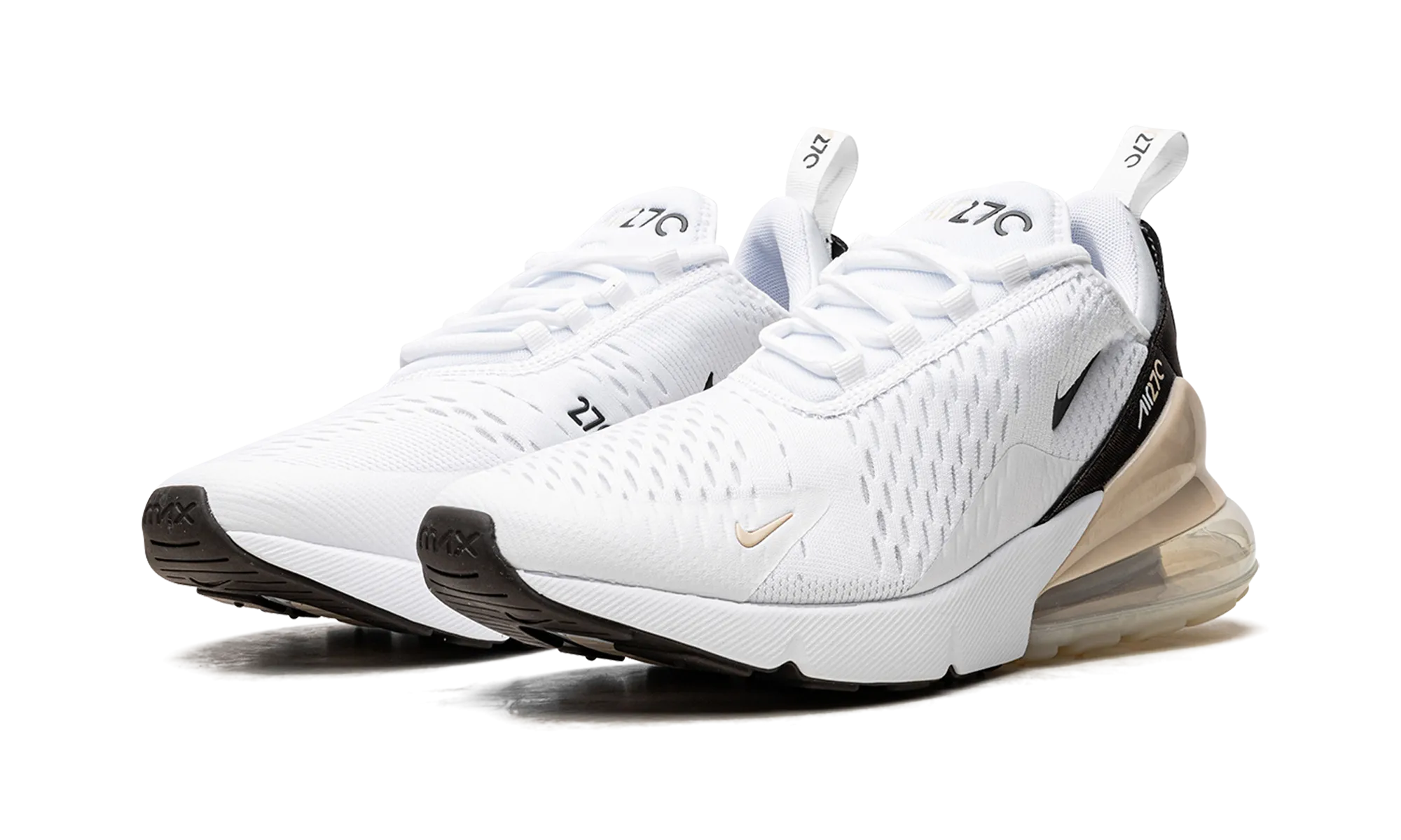 AIR MAX 270 WMNS "White / Velvet Brown" health - improvement running shoe objective stadium