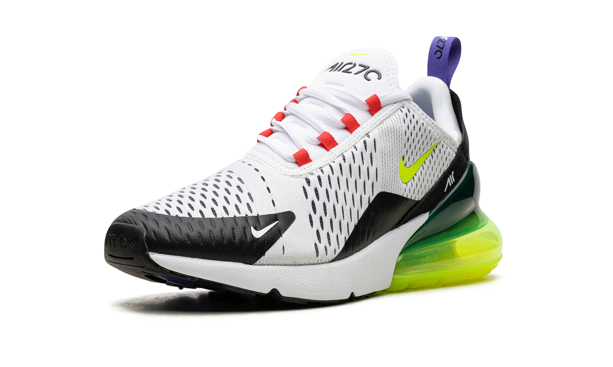 great flexibility Shock Absorbing Plates AIR MAX 270 WMNS "White Volt Siren Red"