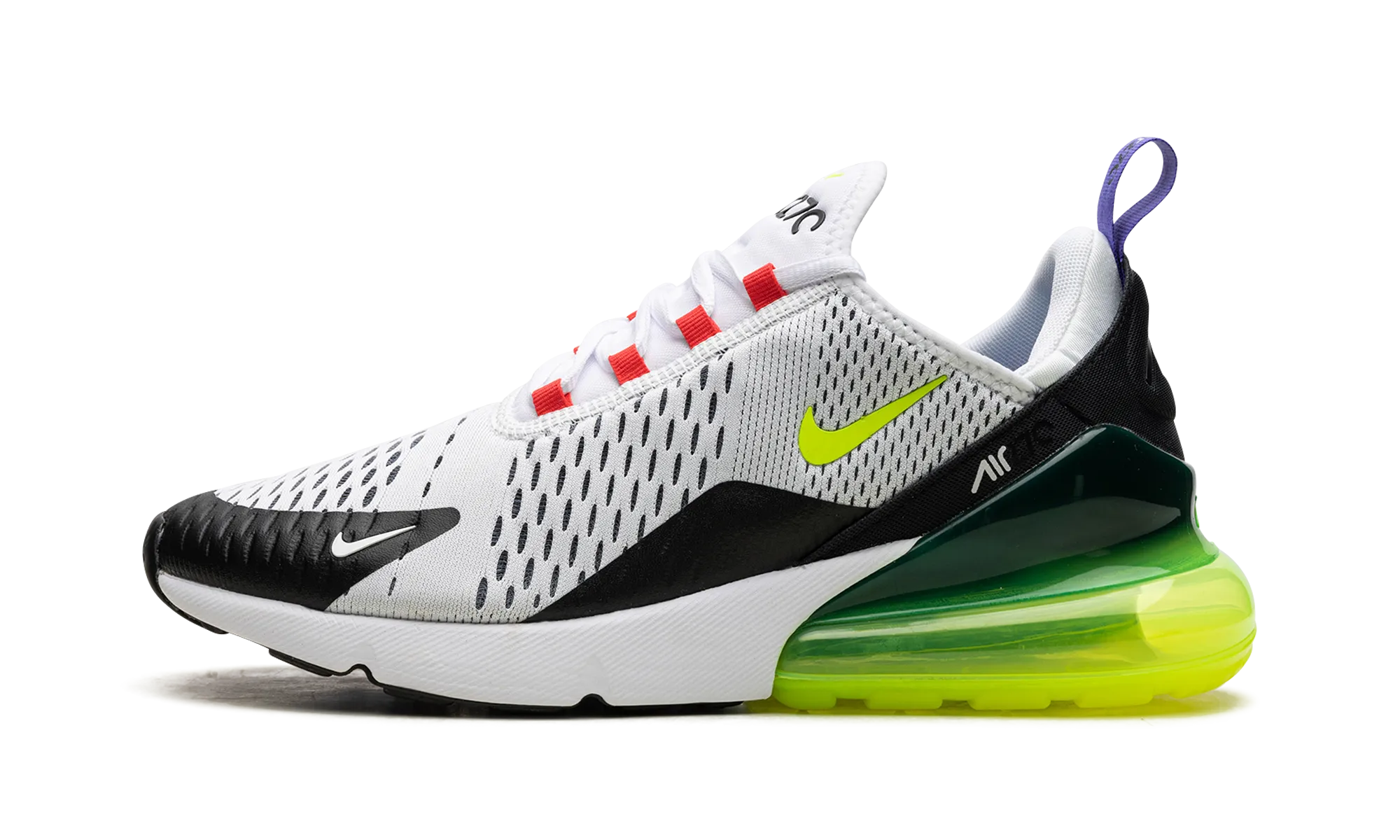 Fashionable Design Active Support AIR MAX 270 WMNS "White Volt Siren Red"