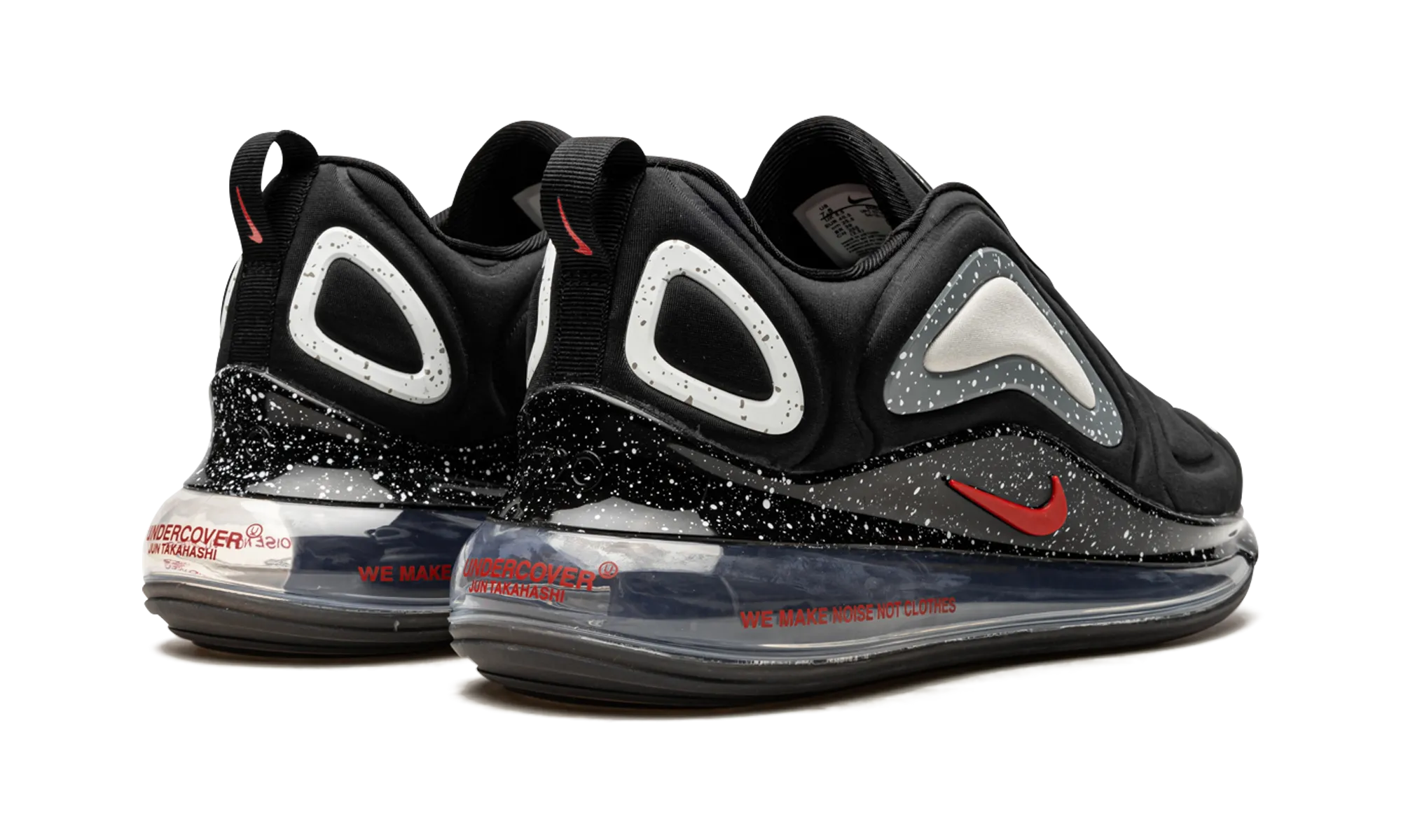 AIR MAX 720 WMNS "Undercover - Black" advanced runners' shoes running in an urban area shoes