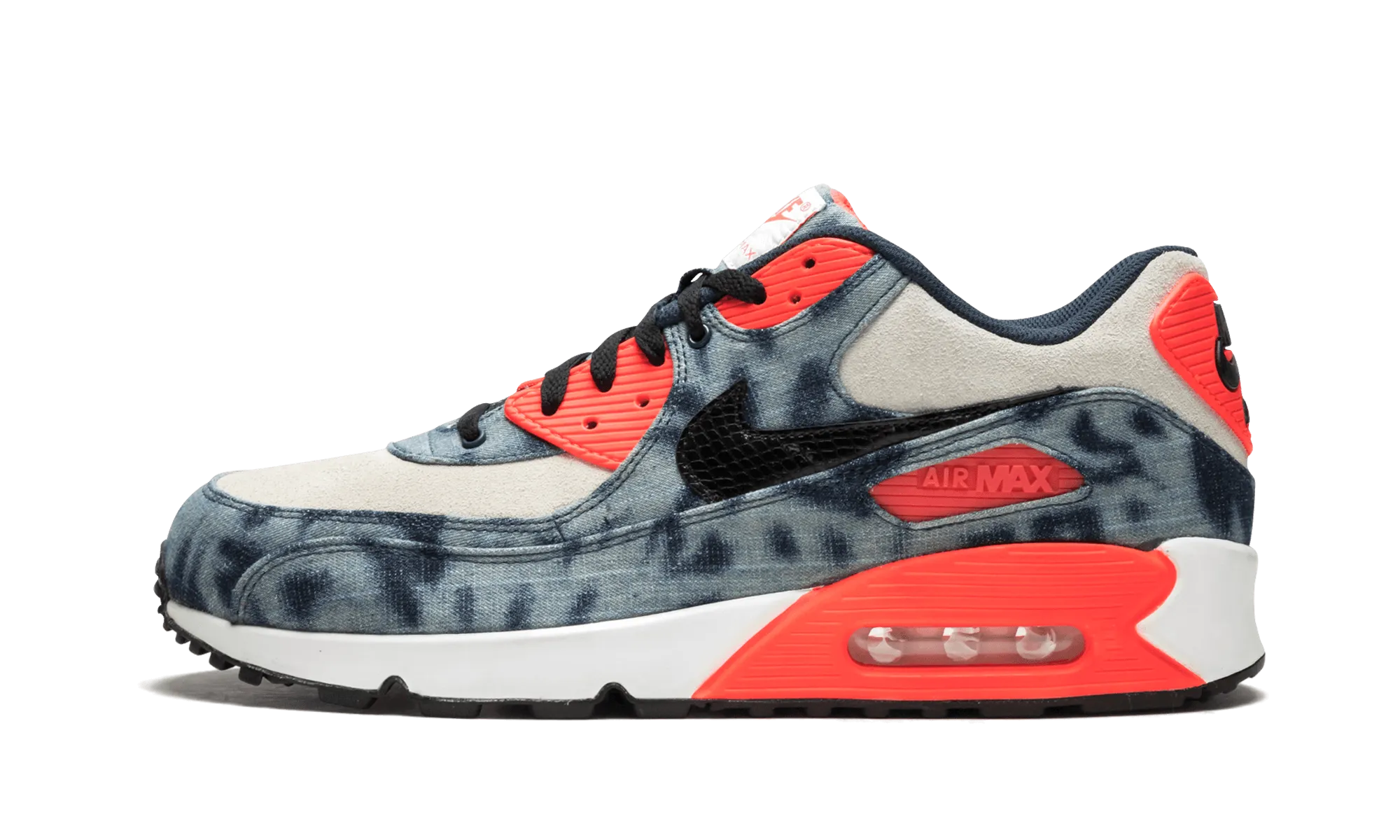 Air Max 90 DNM QS "Denim" Fast - takeoff Narrow heel