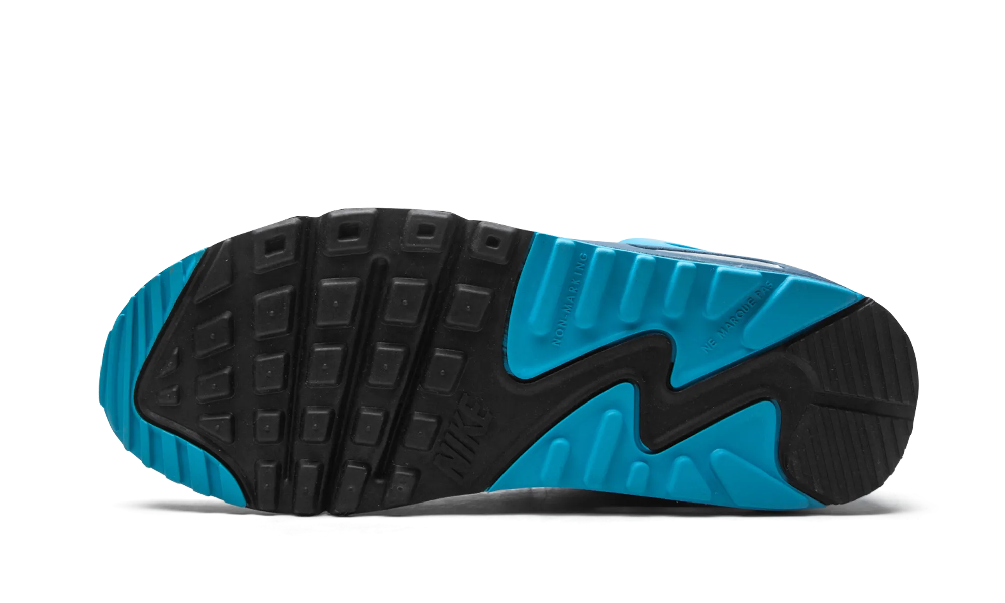 High   Performance running on a treadmill at the gym shoes Air Max 90 FlyEase GS