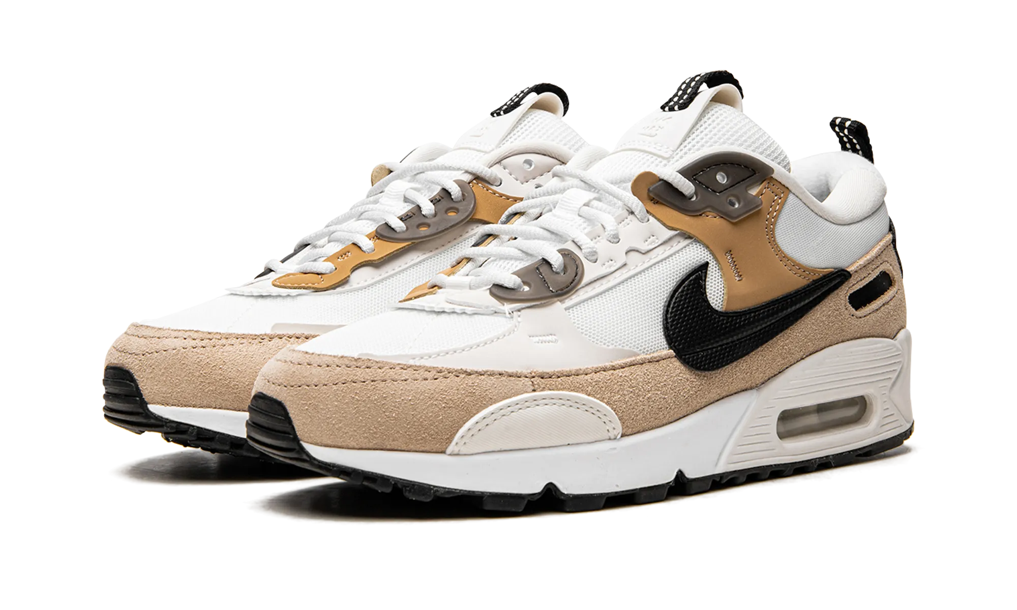 AIR MAX 90 FUTURA MNS WMNS "Tan" running in forests QuickDrying