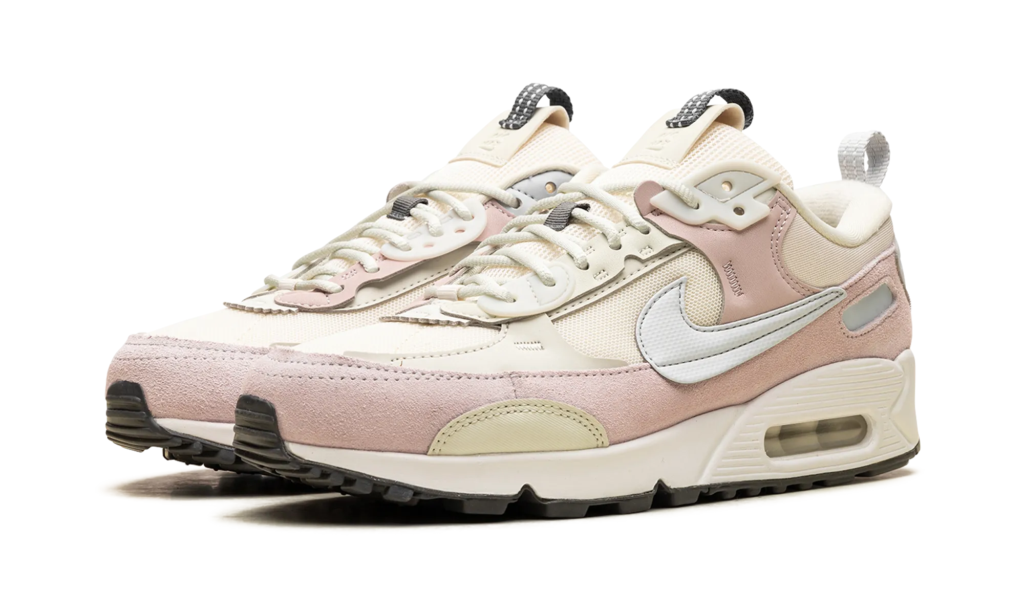 brand - name shoes silicone - sole shoes Air Max 90 Futura WMNS "Pale Ivory Platinum Violet"