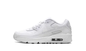 Air Max 90 GS "White Metallic Silver" high - mileage shoe endurance