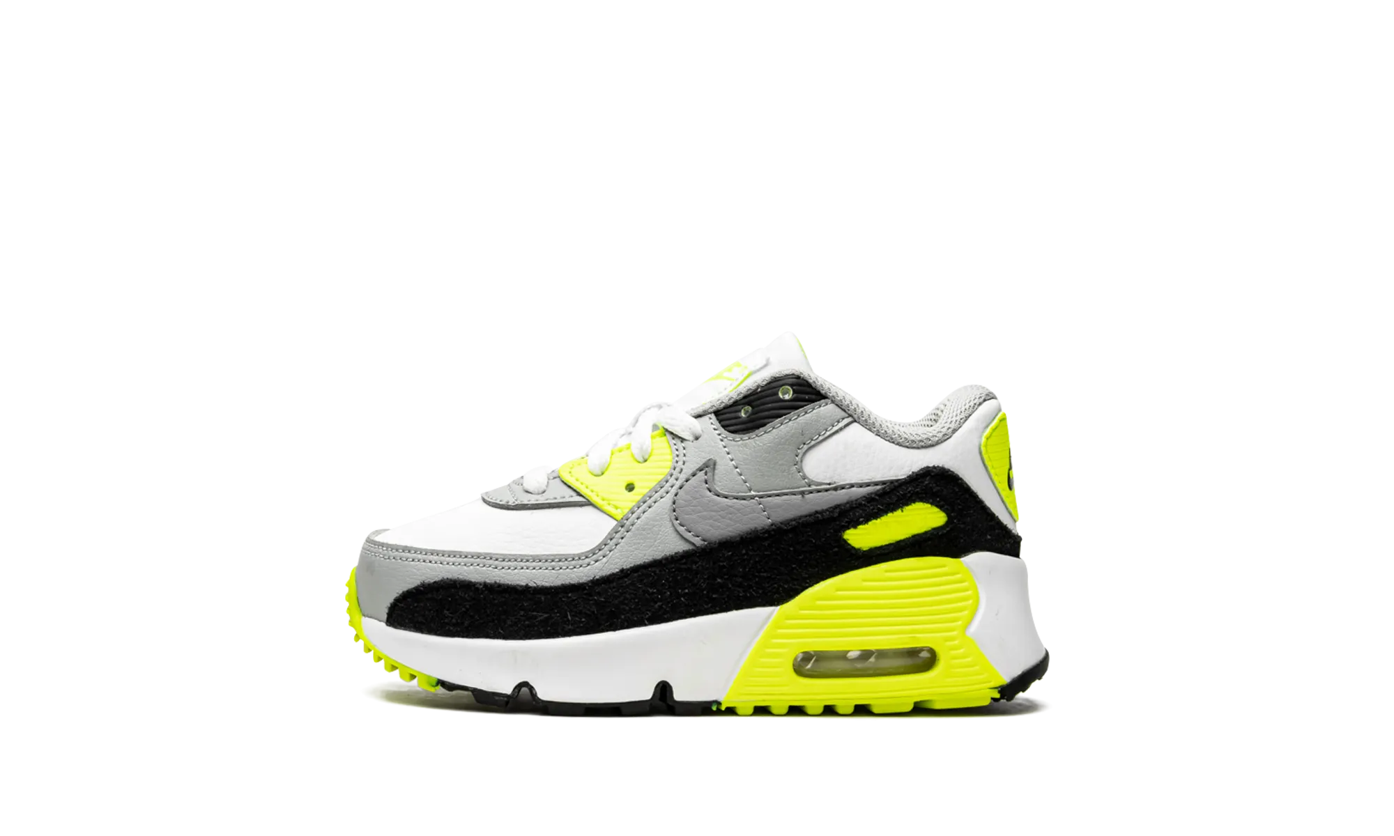 Air Max 90 Leather TD "OG Volt - 2020" material - innovation ventilated insole shoes