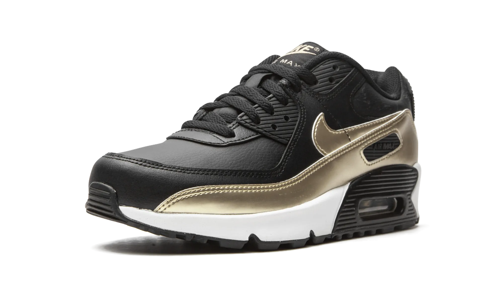 Air Max 90 LTR GS "Black / Metallic Gold" running experience