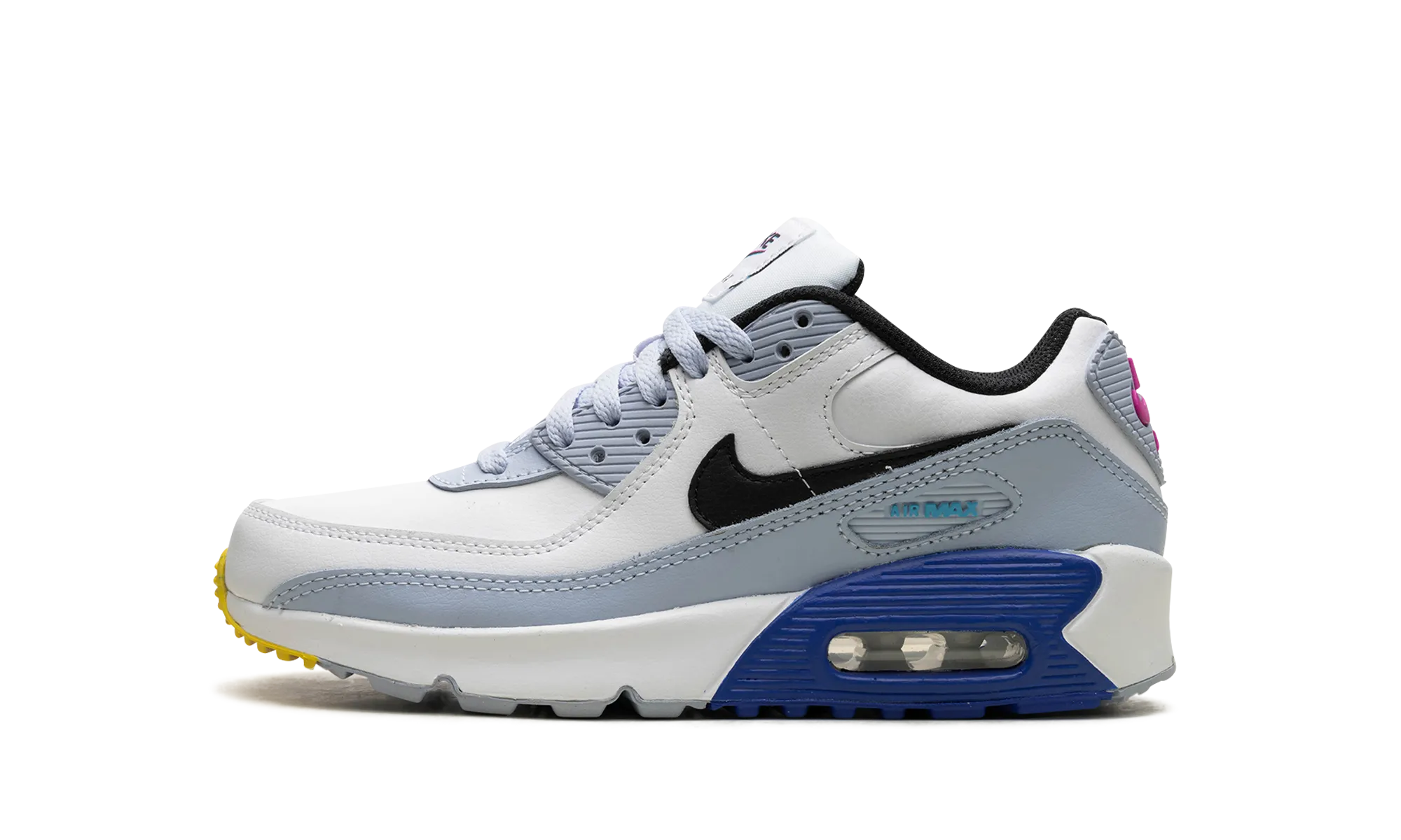 Air Max 90 LTR "White" running in a tide pool area shoes shoe storage