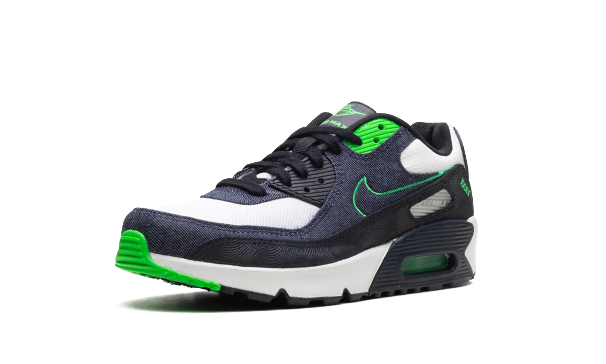 AIR MAX 90 LTR SE GS "Scream Green" weightlifting shoes cross - trainer