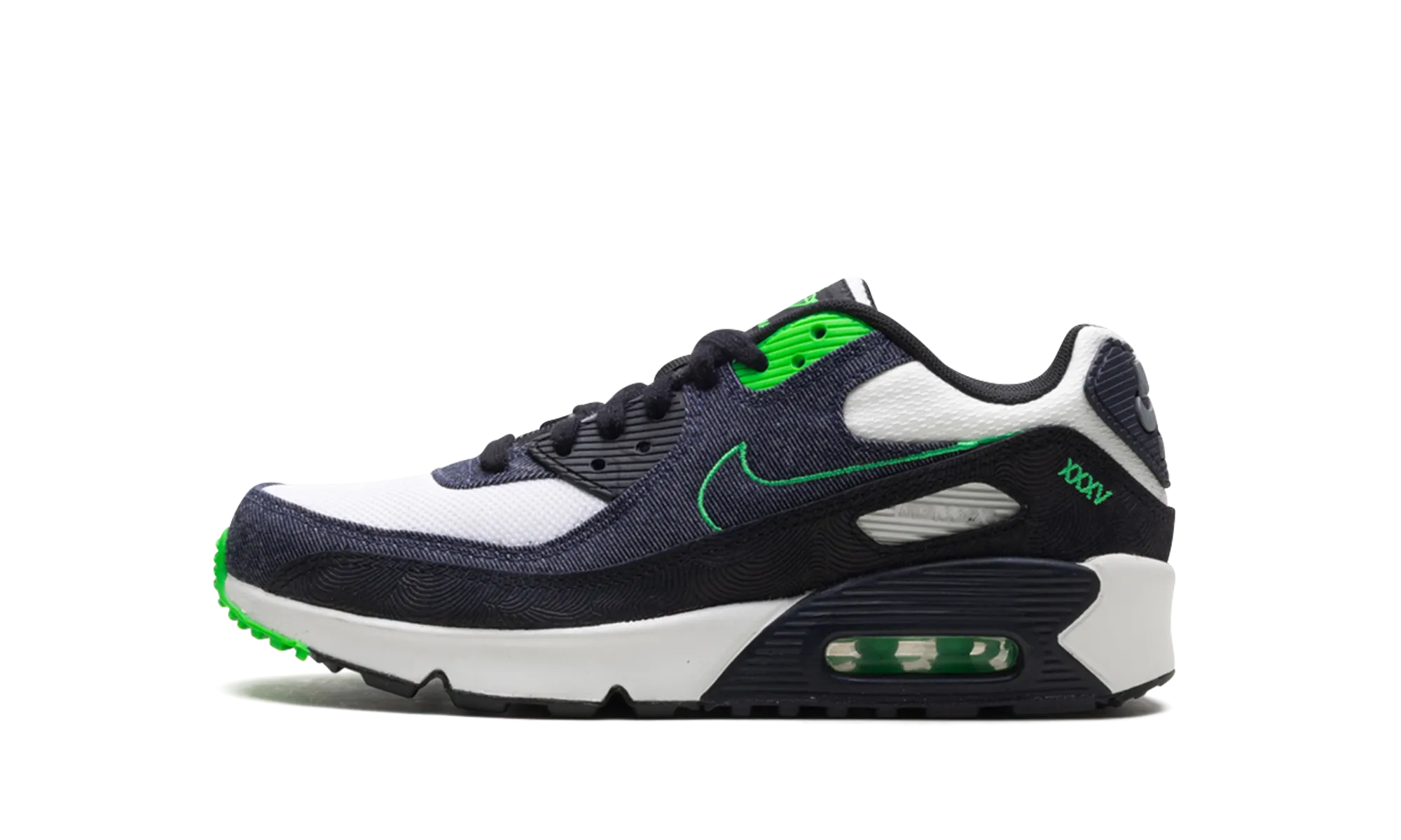 running on grass AIR MAX 90 LTR SE GS "Scream Green"