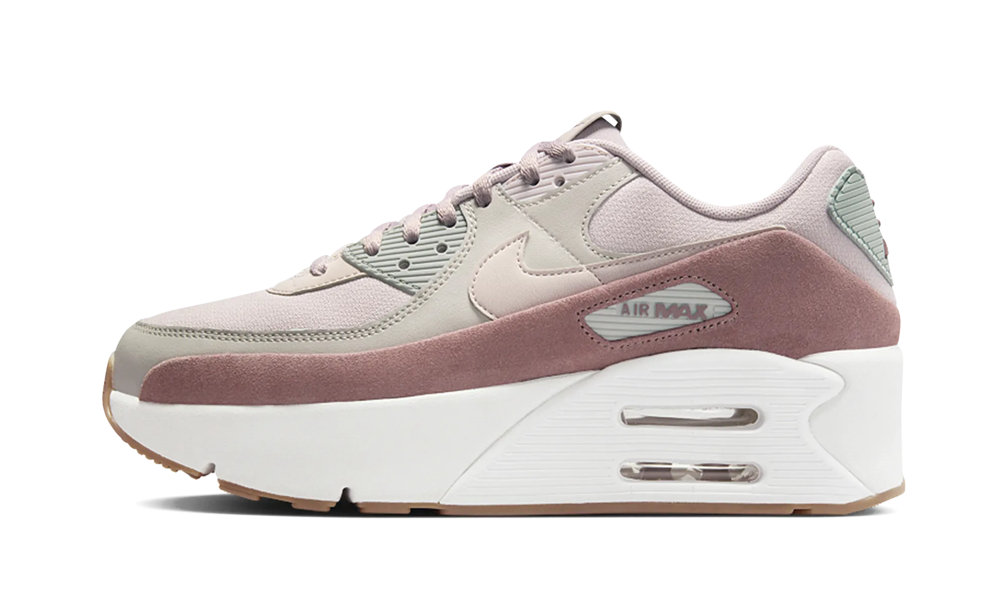 Canvas Upper Eco-friendly Air Max 90 LV9 WMNS "Smokey Muave"