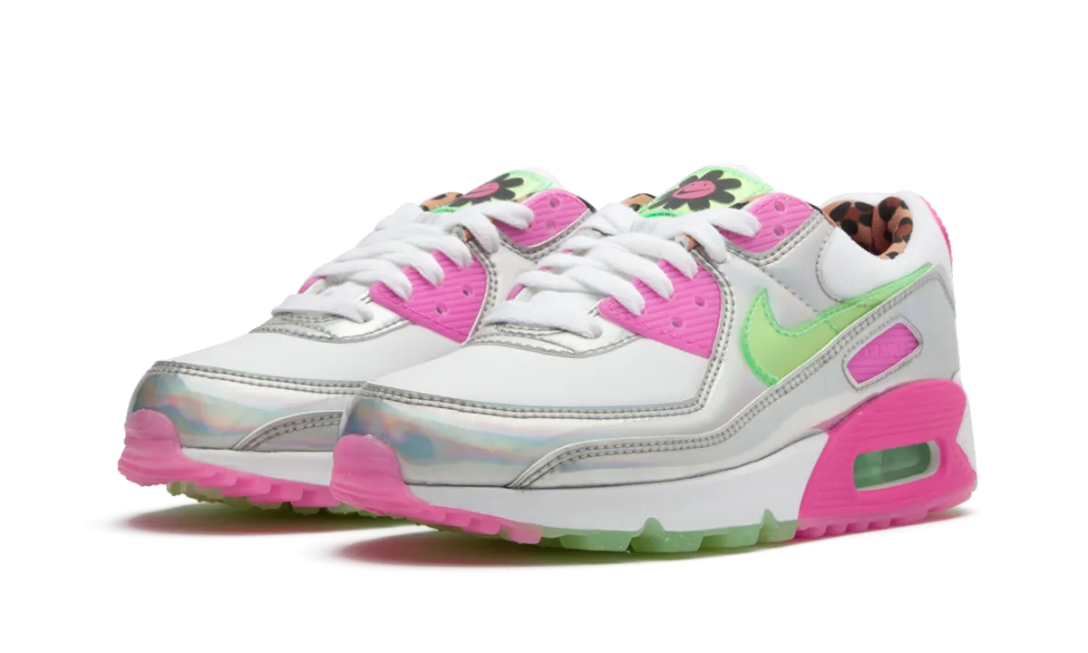 AIR MAX 90 LX WMNS "Iridescent Leopard" Shock-absorbing feature