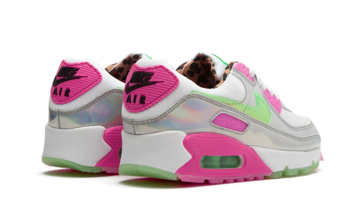 running for a way to unwind AIR MAX 90 LX WMNS "Iridescent Leopard"
