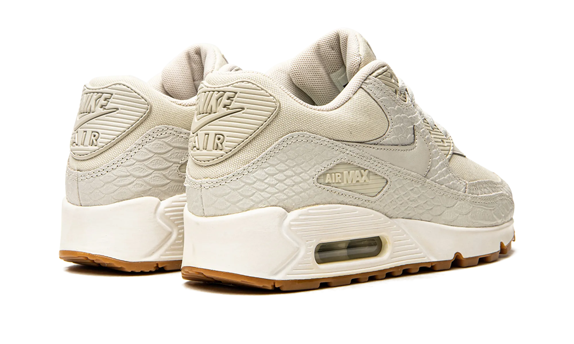 AIR MAX 90 MNS WMNS "Light Bone Snakeskin" cobblestone - running shoes