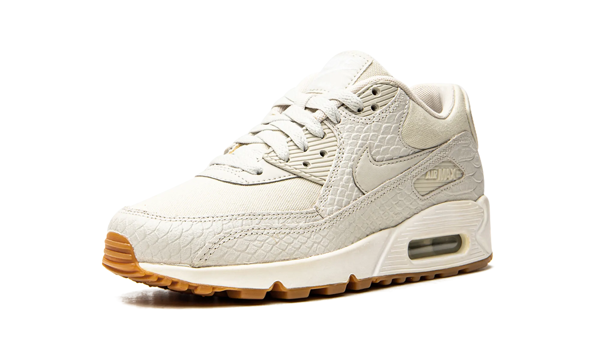AIR MAX 90 MNS WMNS "Light Bone Snakeskin" age - appropriate shoes Tear Resistant