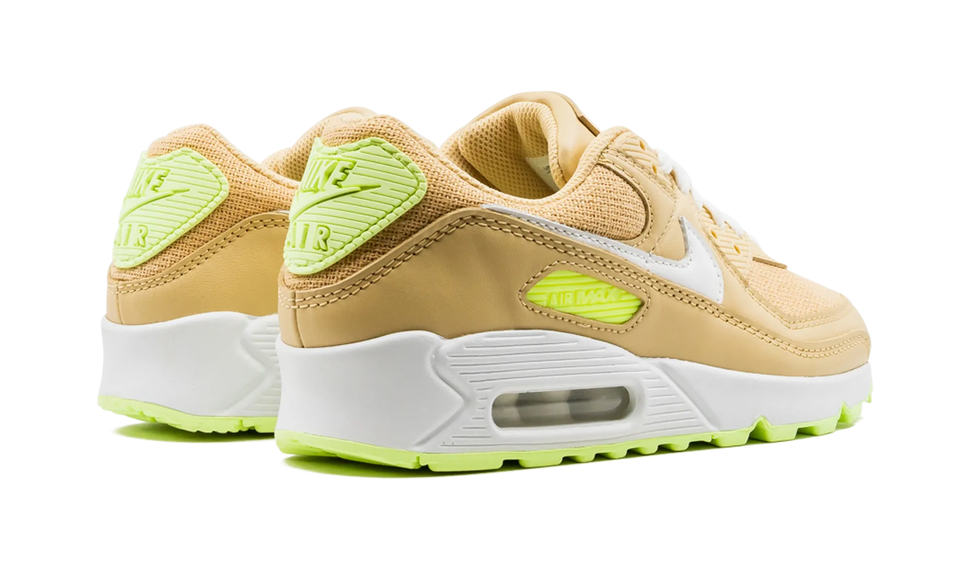 AIR MAX 90 MNS WMNS "Sesame / Barely Volt" Speed - running unisex shoes