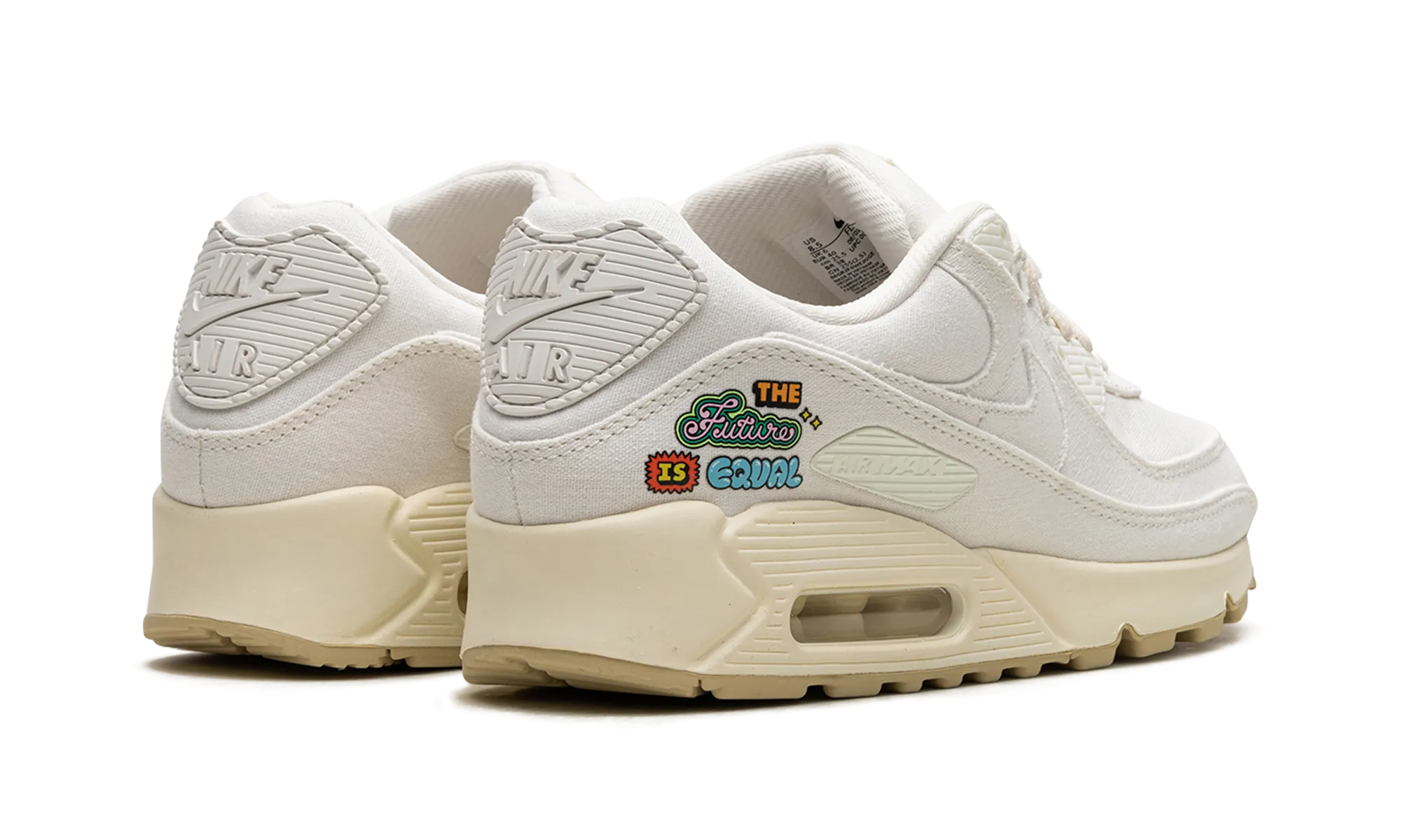 AIR MAX 90 MNS WMNS "The Future is Equal" Flat Sole Heart - rate control
