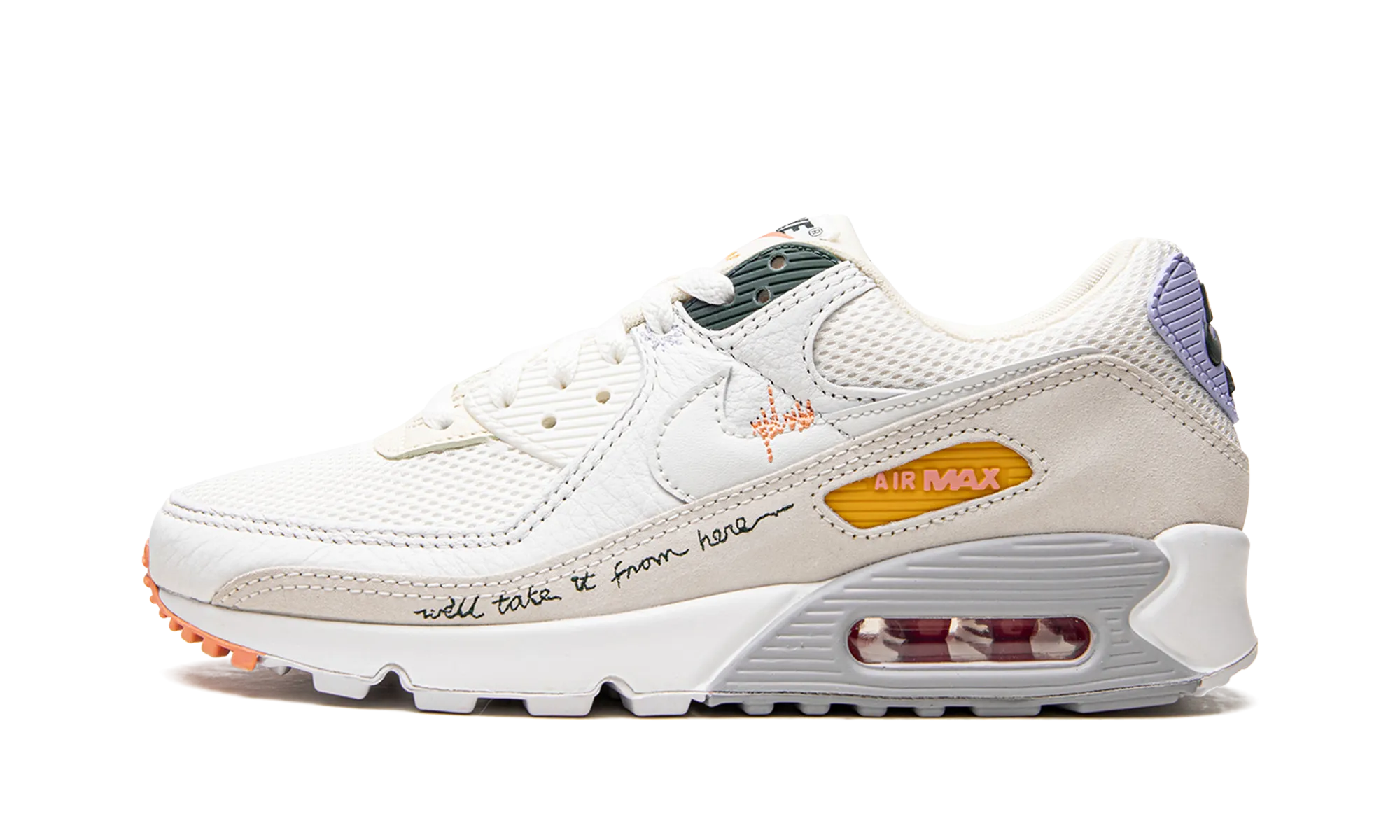 AIR MAX 90 MNS WMNS "We'll Take It From Here" plant - themed running option hill running