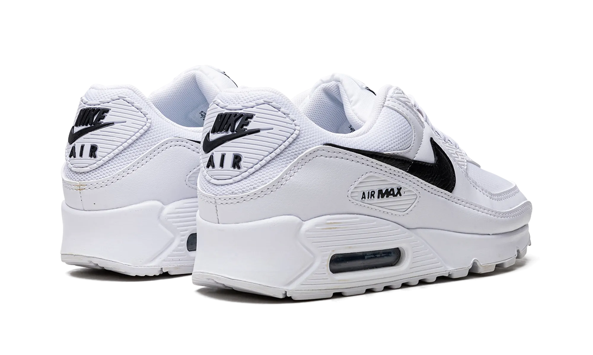 AIR MAX 90 NN MNS WMNS "White/Black" running belt