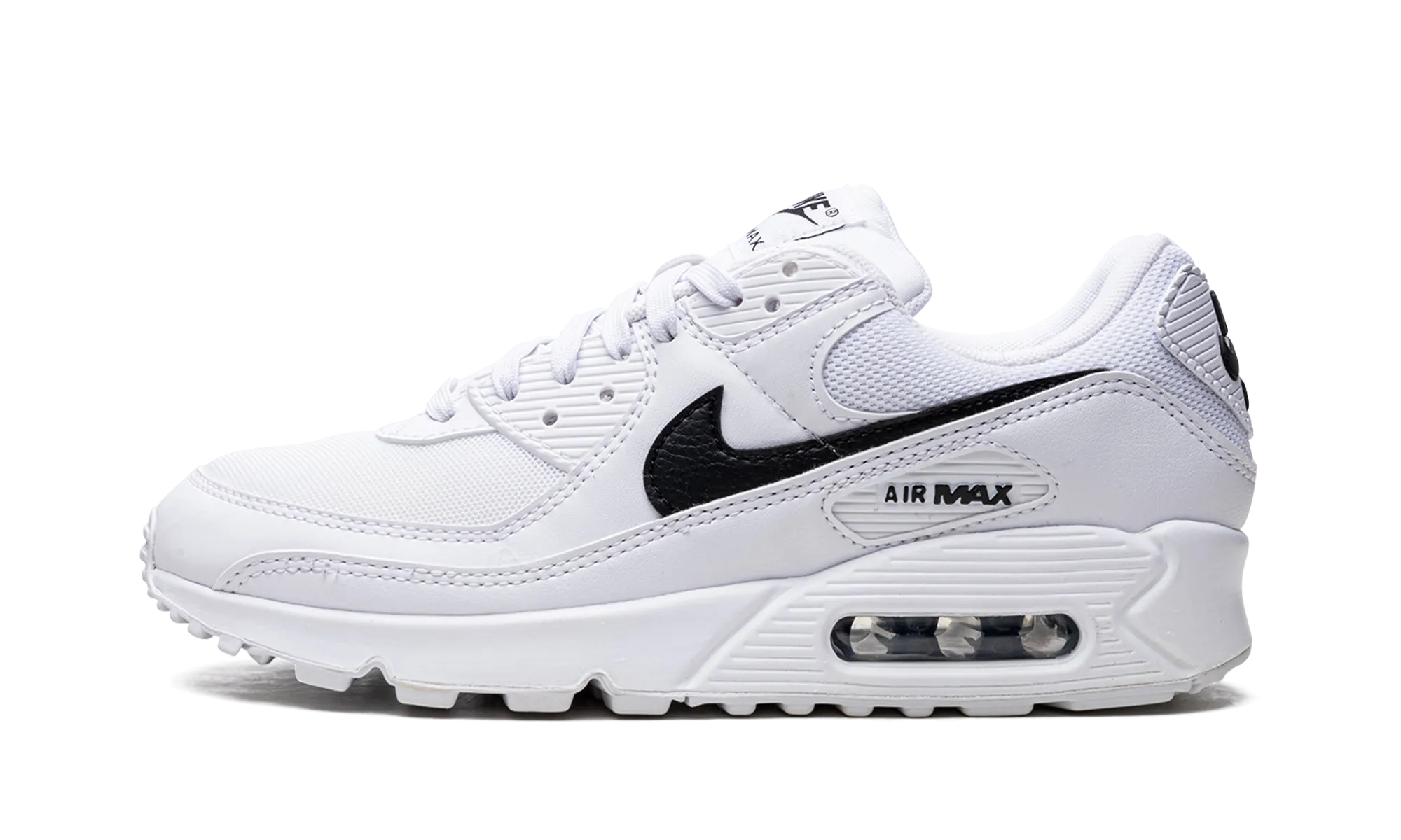 AIR MAX 90 NN MNS WMNS "White/Black" padded shoes heart - design shoes