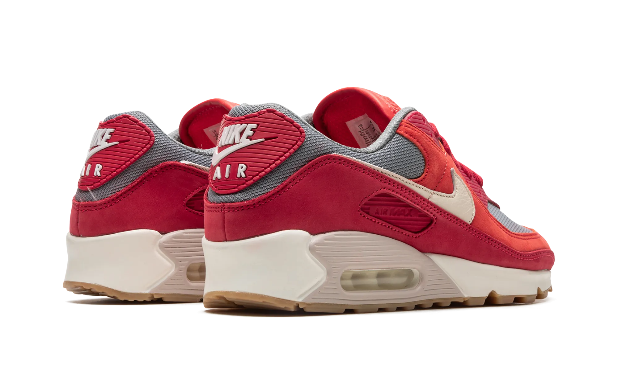 Air Max 90 PRM "Gym Red" Stretchy Material lateral - support shoes