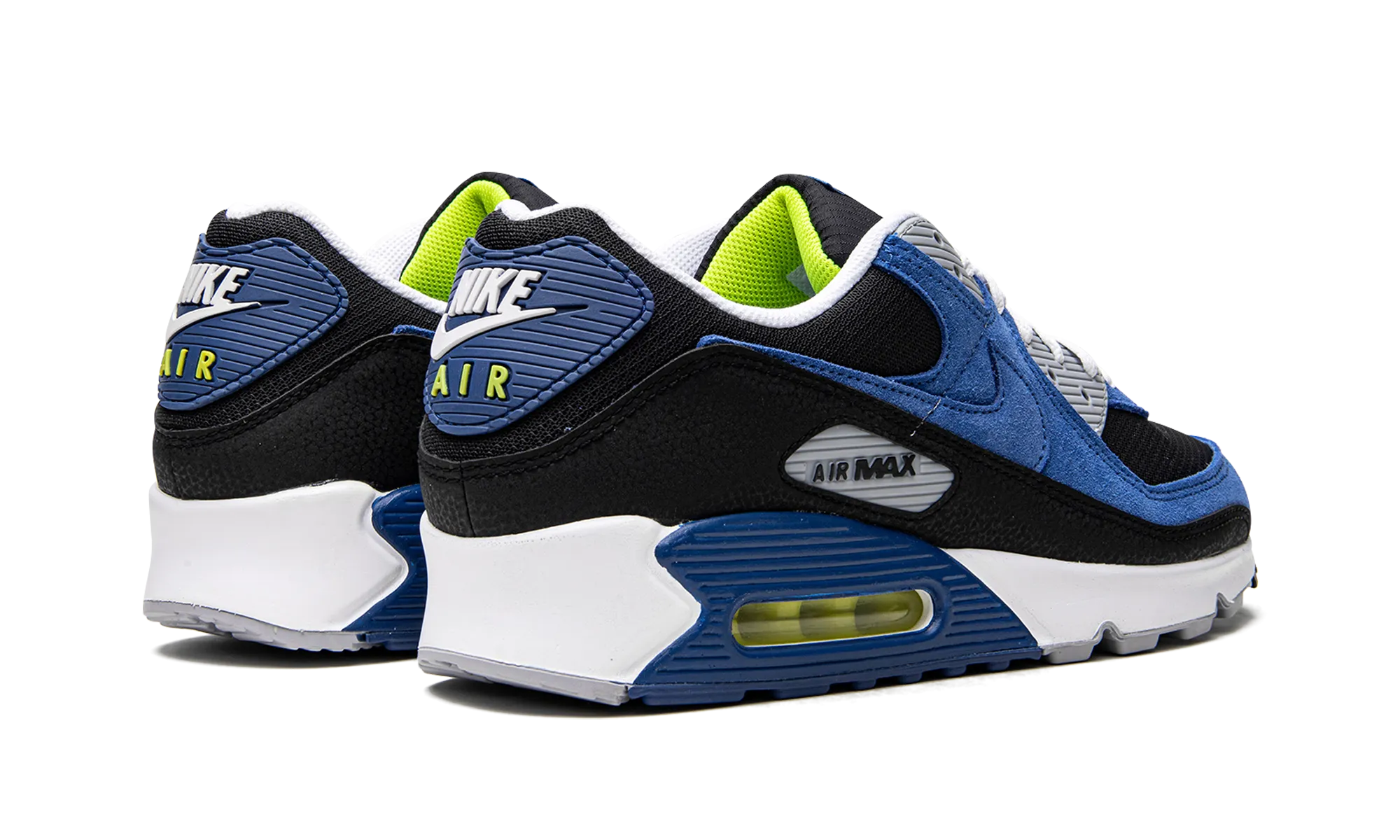 Air Max 90 "Black / Atlantic Blue" reliable - performance basketball - compatible running shoes