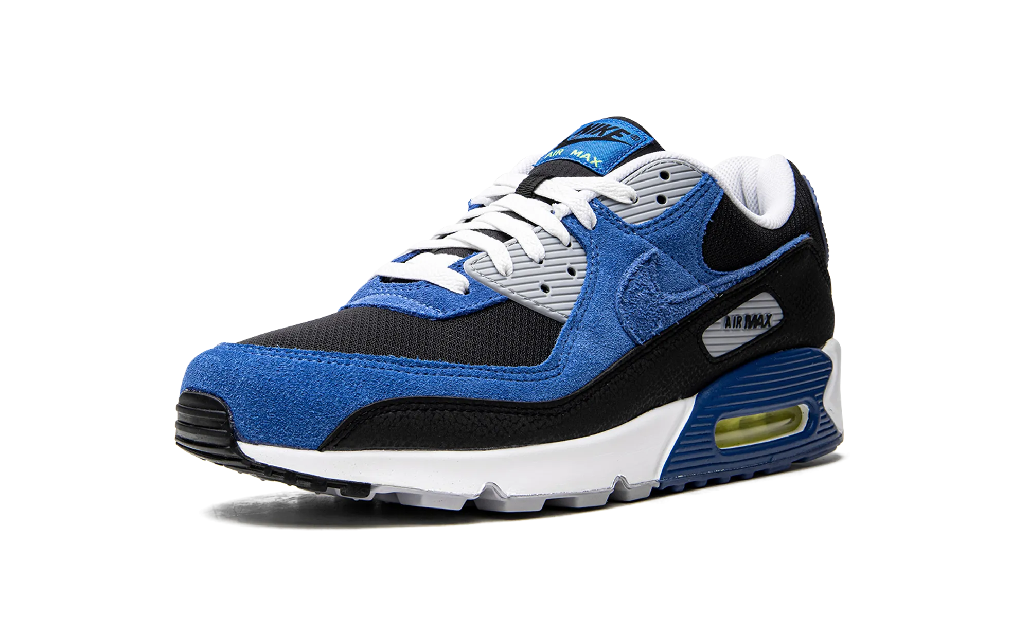 Air Max 90 "Black / Atlantic Blue" race - day shoes