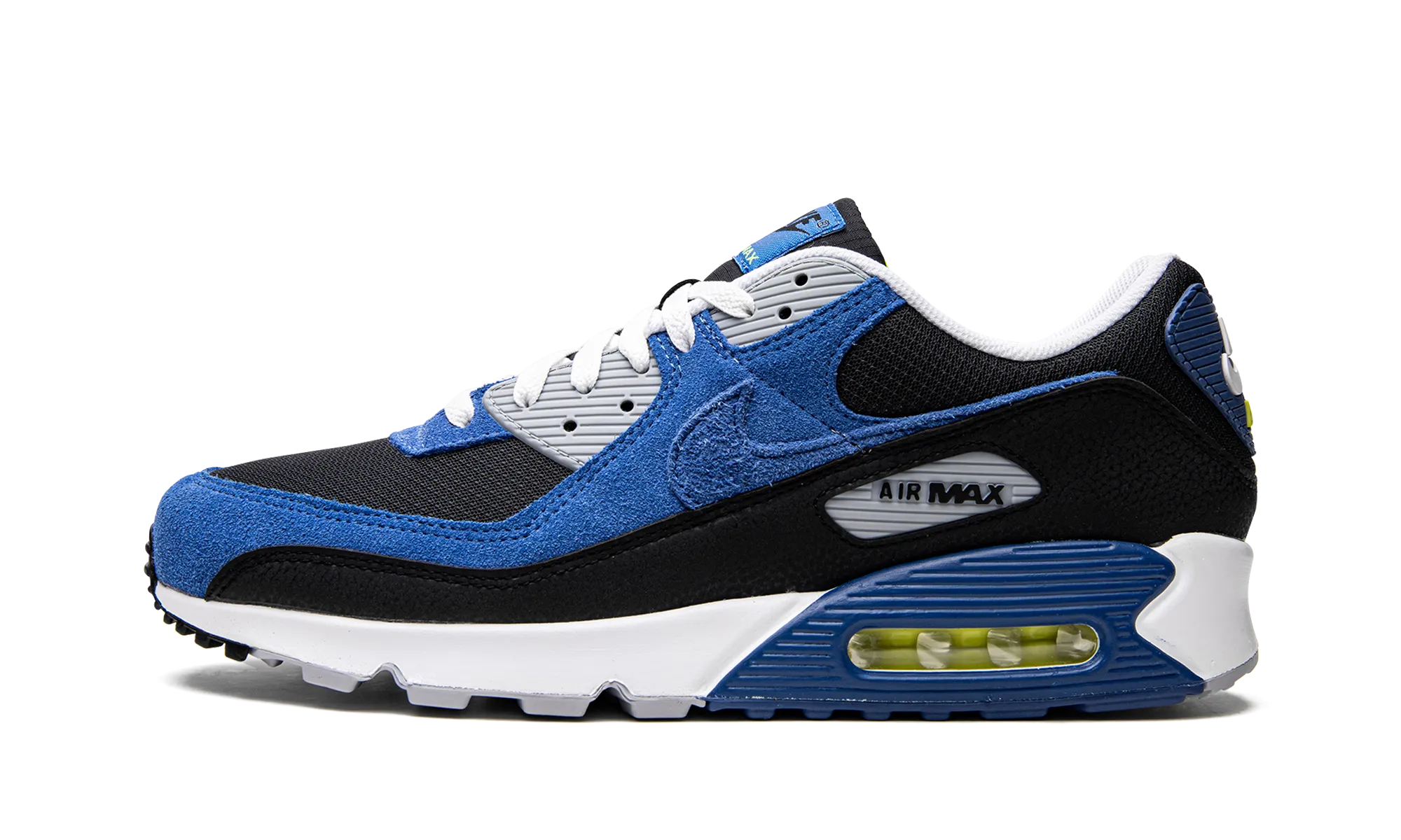 Air Max 90 "Black / Atlantic Blue" Quality - Assured half - size available shoes