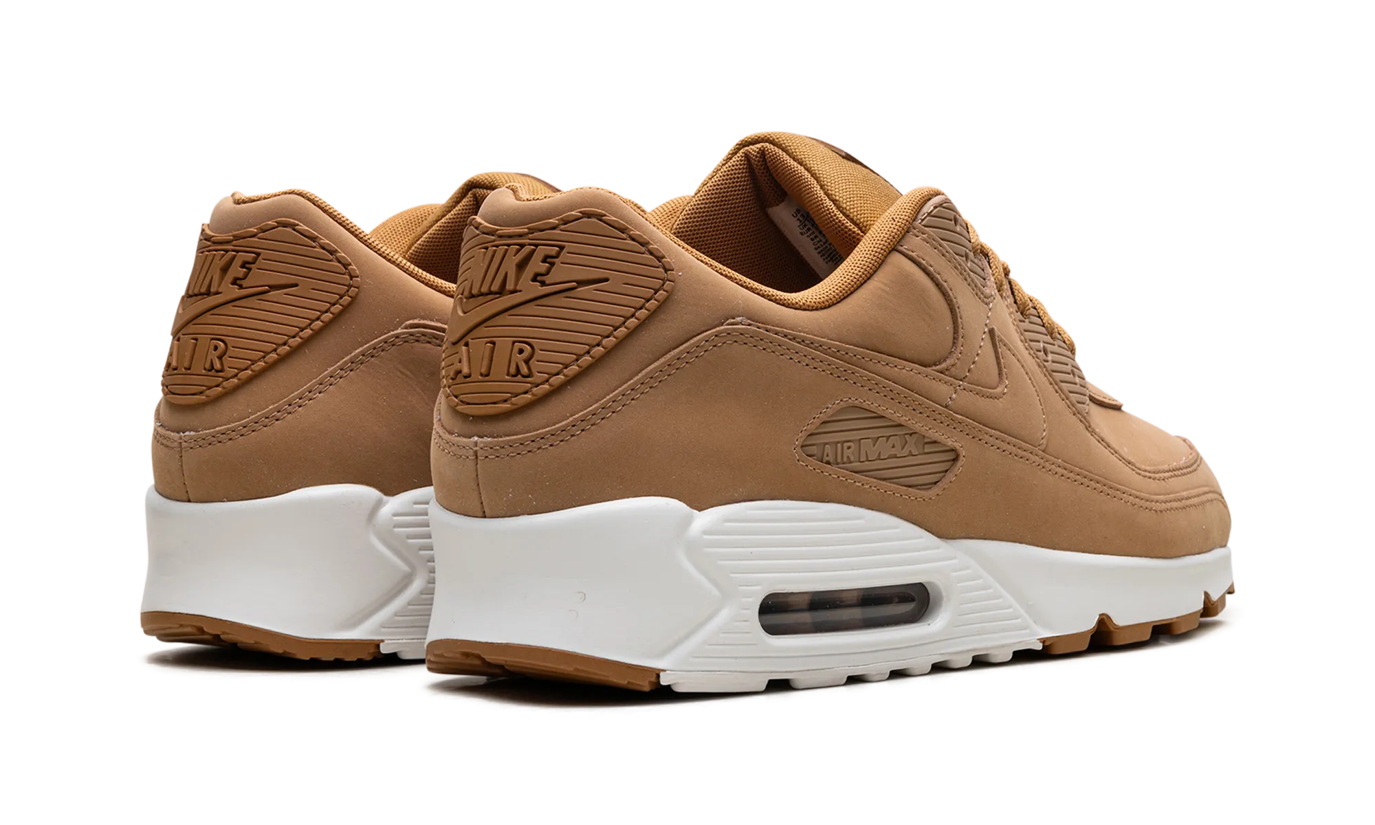 race moisture - wicking running footwear Air Max 90 "Flax"