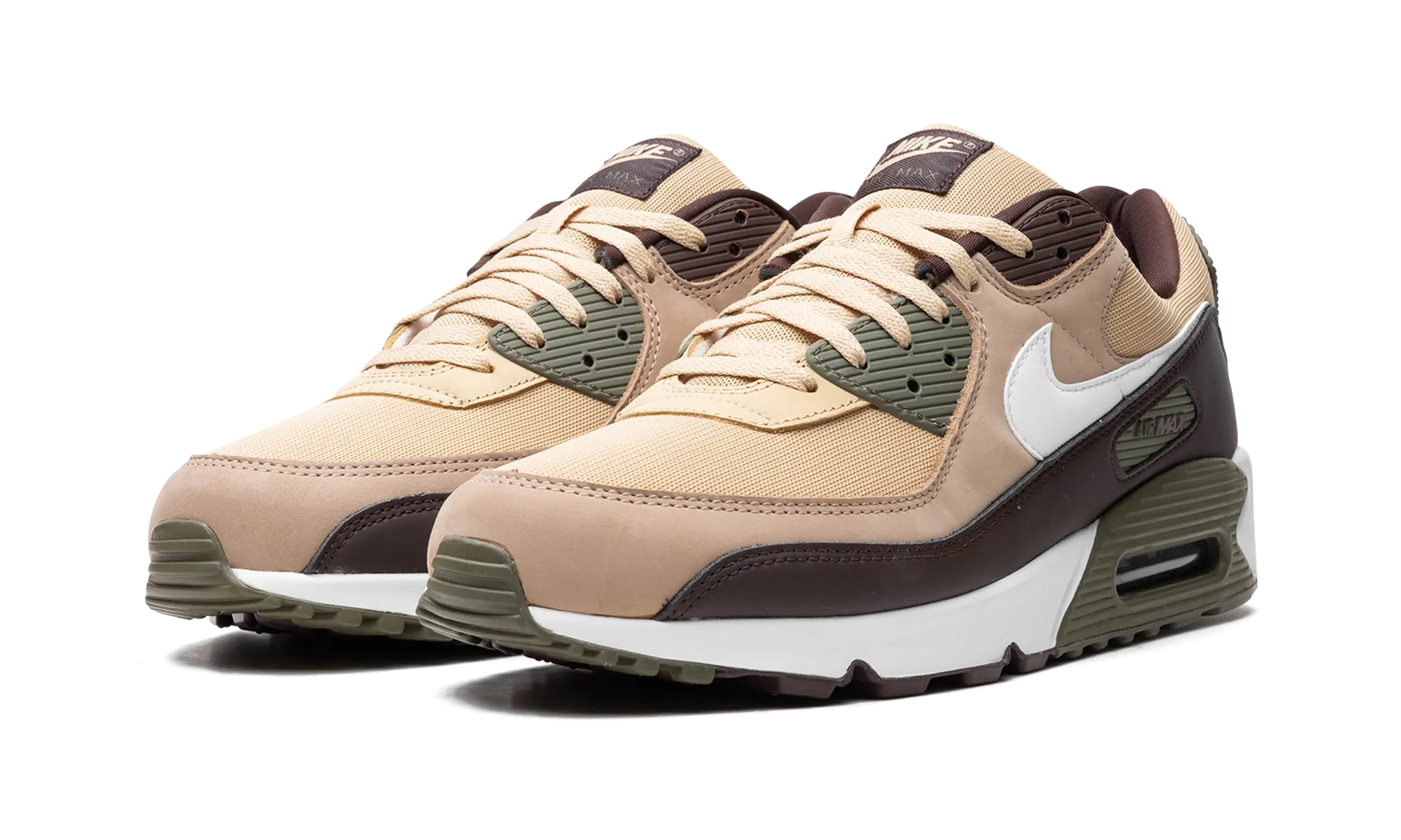 Air Max 90 "Hemp Earth" Dynamic Balance flexible sole shoes