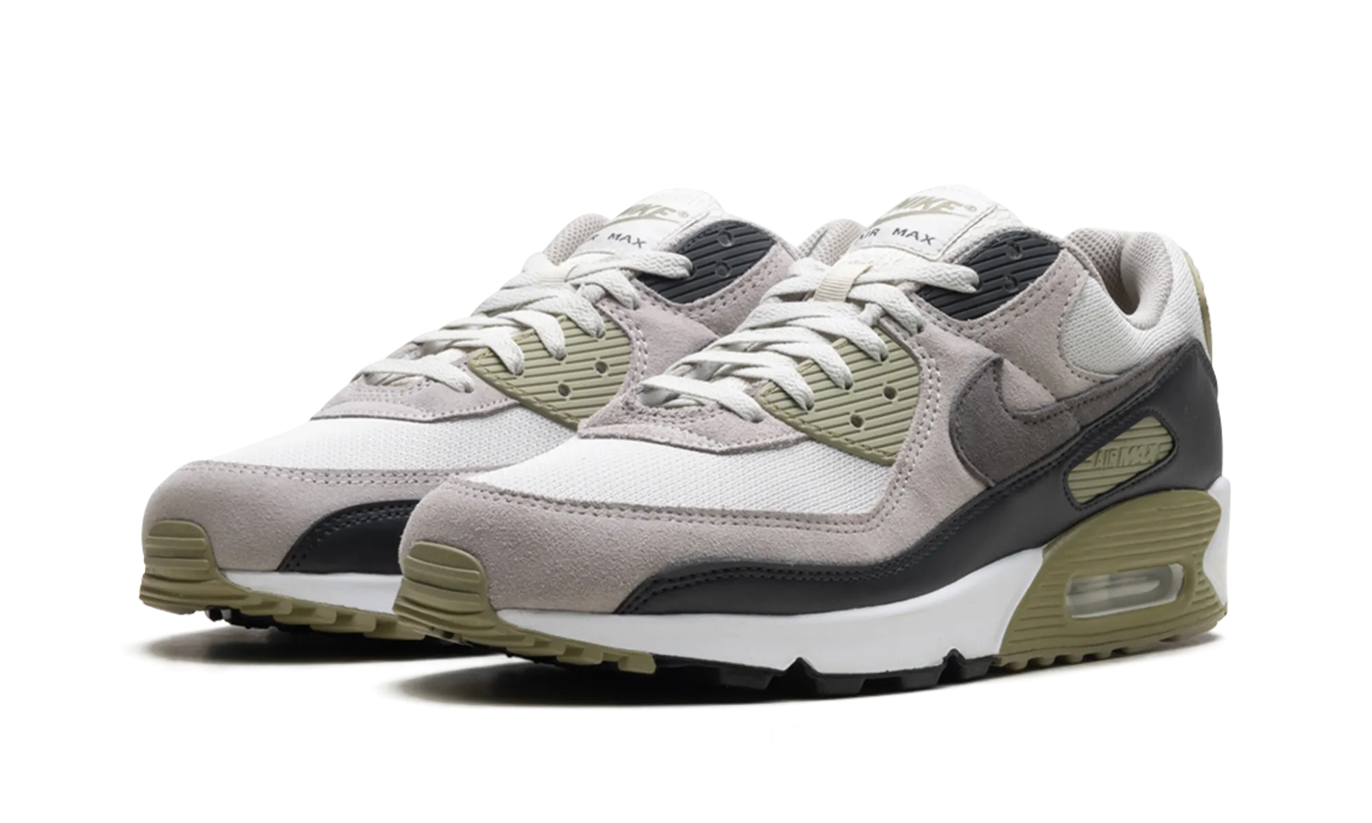 Air Max 90 "Light Bone Neutral Olive" Wicking Fast Running
