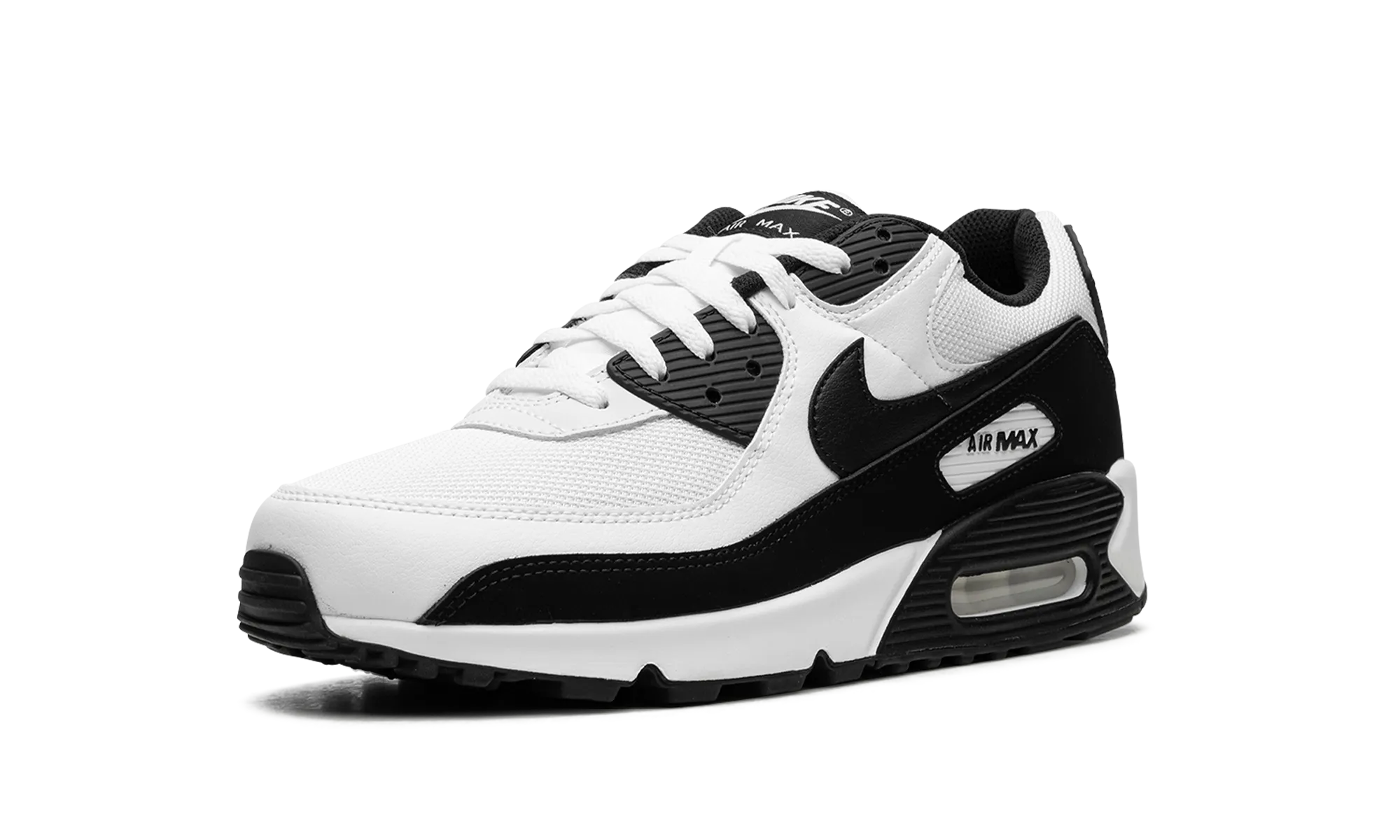 Air Max 90 "Panda" zippered running wear non - breathable lining shoes