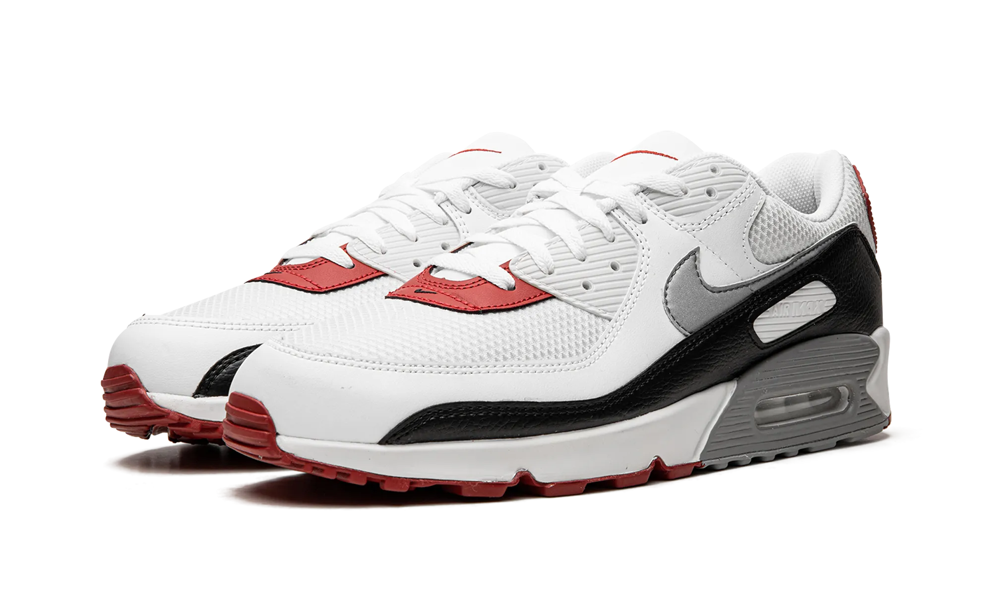 orthopedic running shoes Air Max 90 "Photon Dust / Varsity Red"