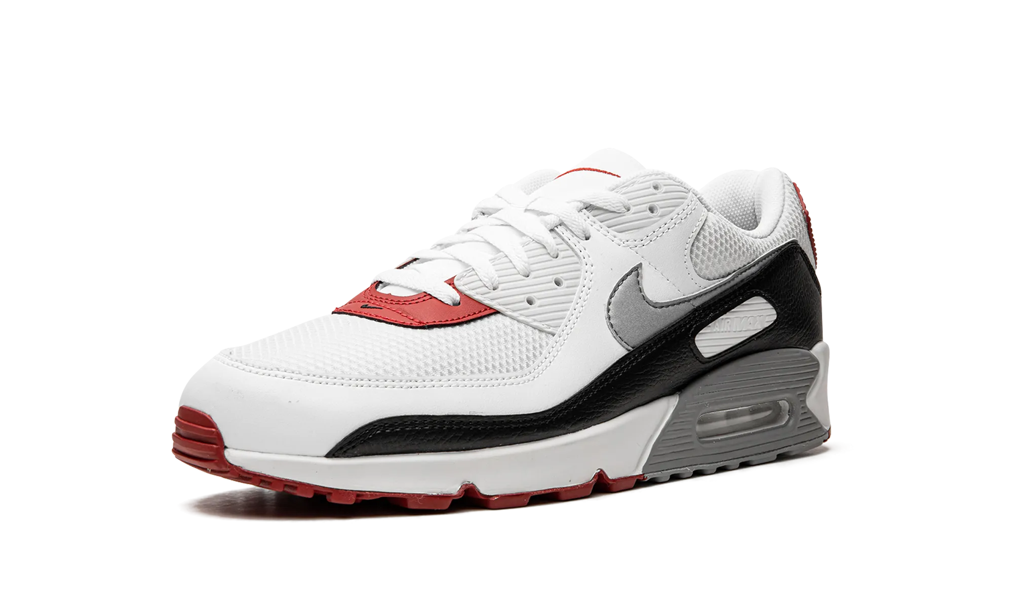 Patterned Air Max 90 "Photon Dust / Varsity Red"