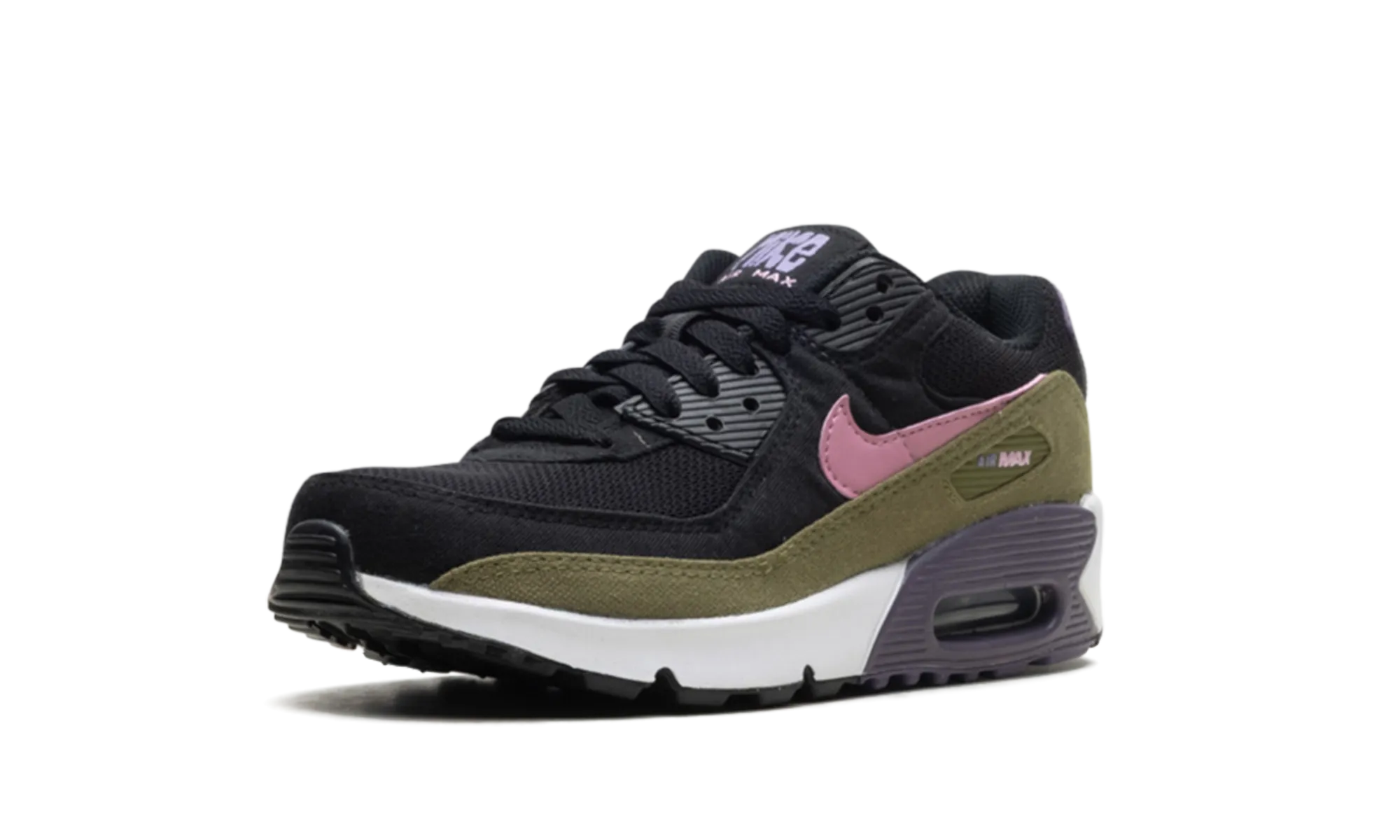 AIR MAX 90 "Purple" breathable - mesh - upper shoes Hilly terrain adaptability