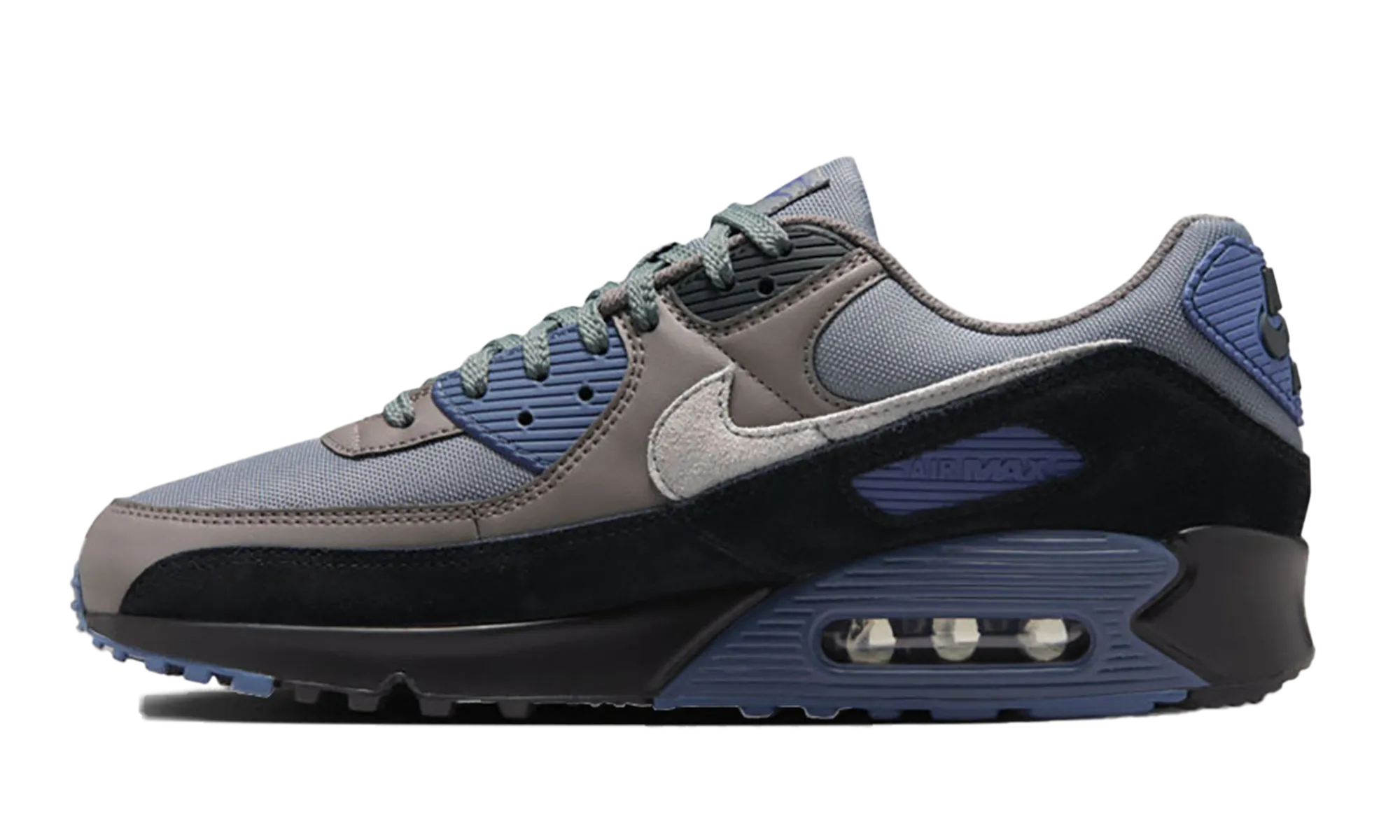 Elegant Air Max 90 "Smoke Grey Diffused Blue"