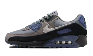 Air Max 90 "Smoke Grey Diffused Blue" metallic running gear