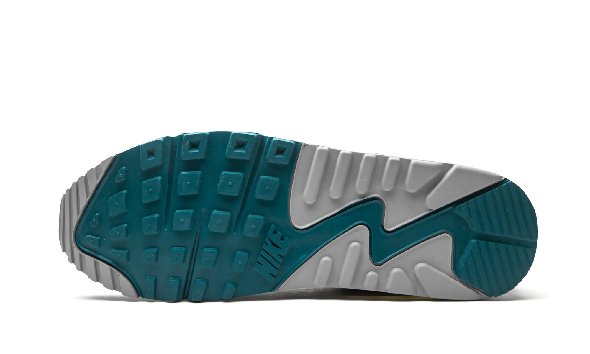 Air Max 90 "Spruce Lime" single - density - midsole - feature shoes quarter - length running wear