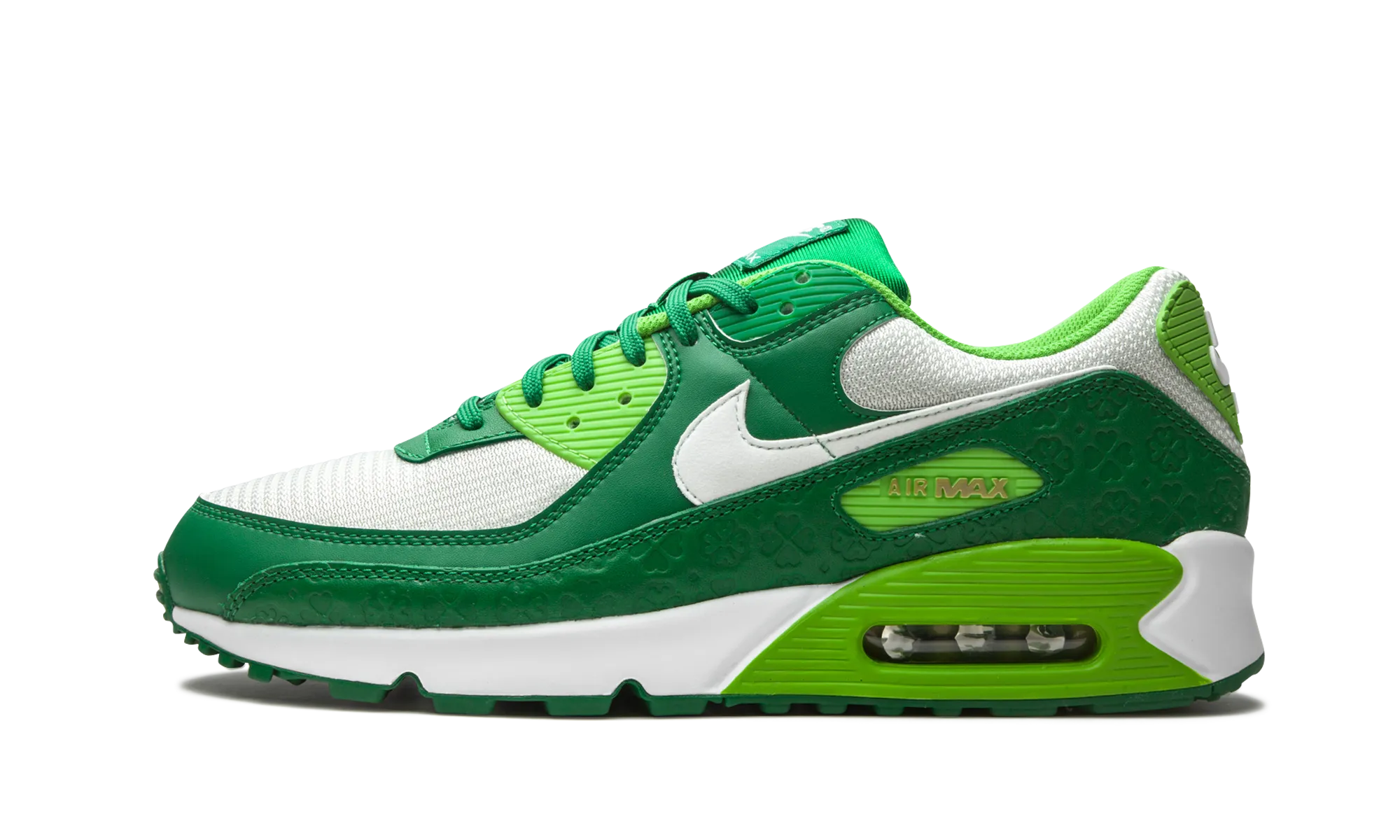 Air Max 90 "St Patrick's 2021" narrow - width shoe choice recycled - material running gear
