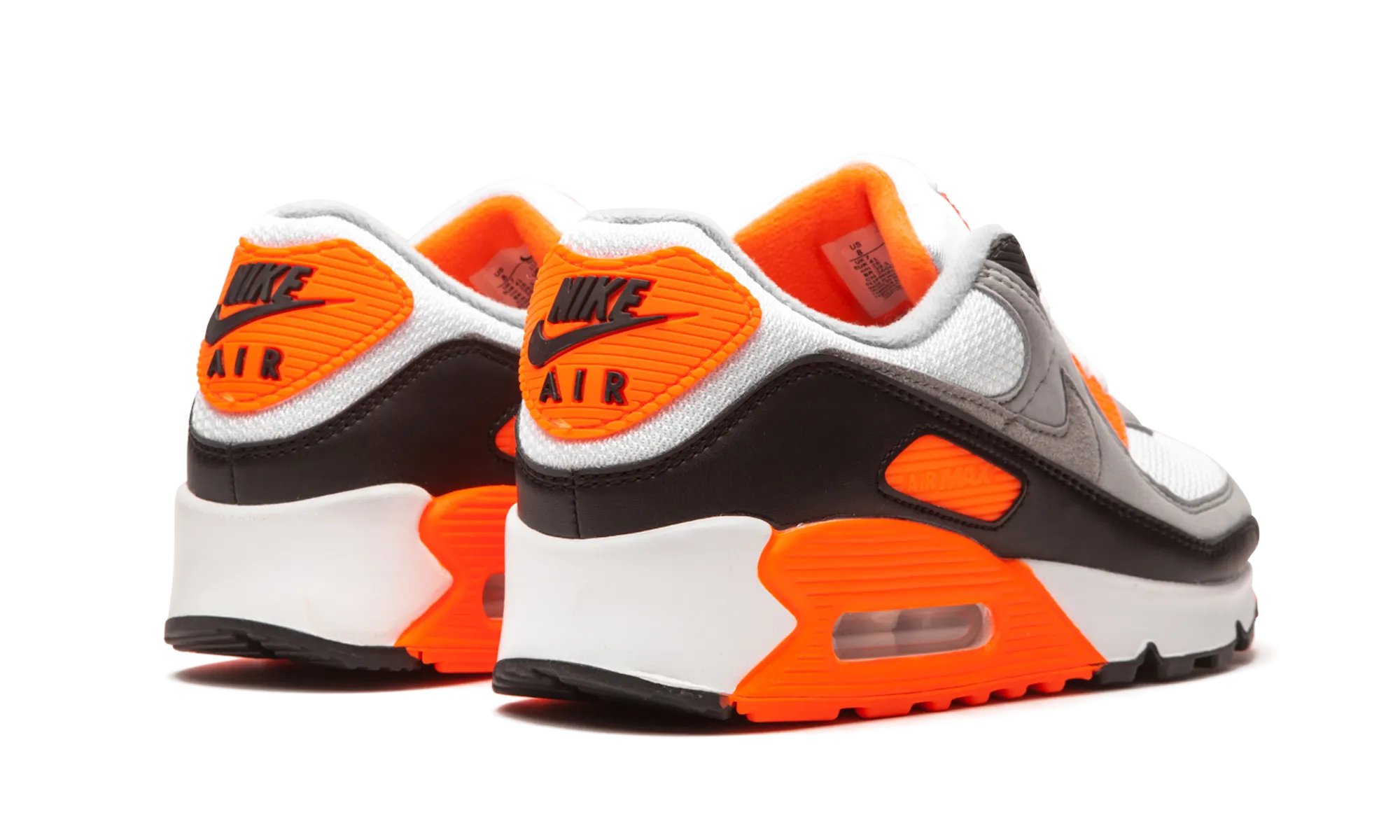 Air Max 90 "Total Orange" rigid - sole smooth - finish shoes