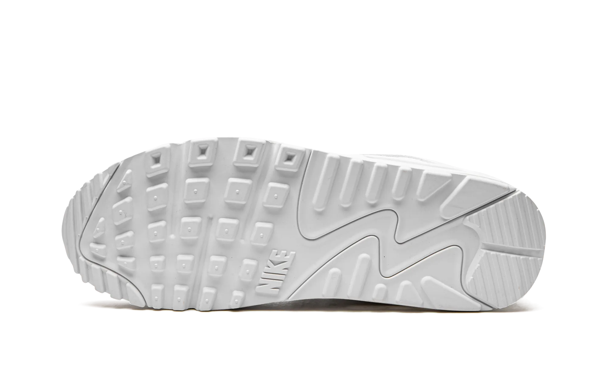Air Max 90 "Triple White" advanced running shoes