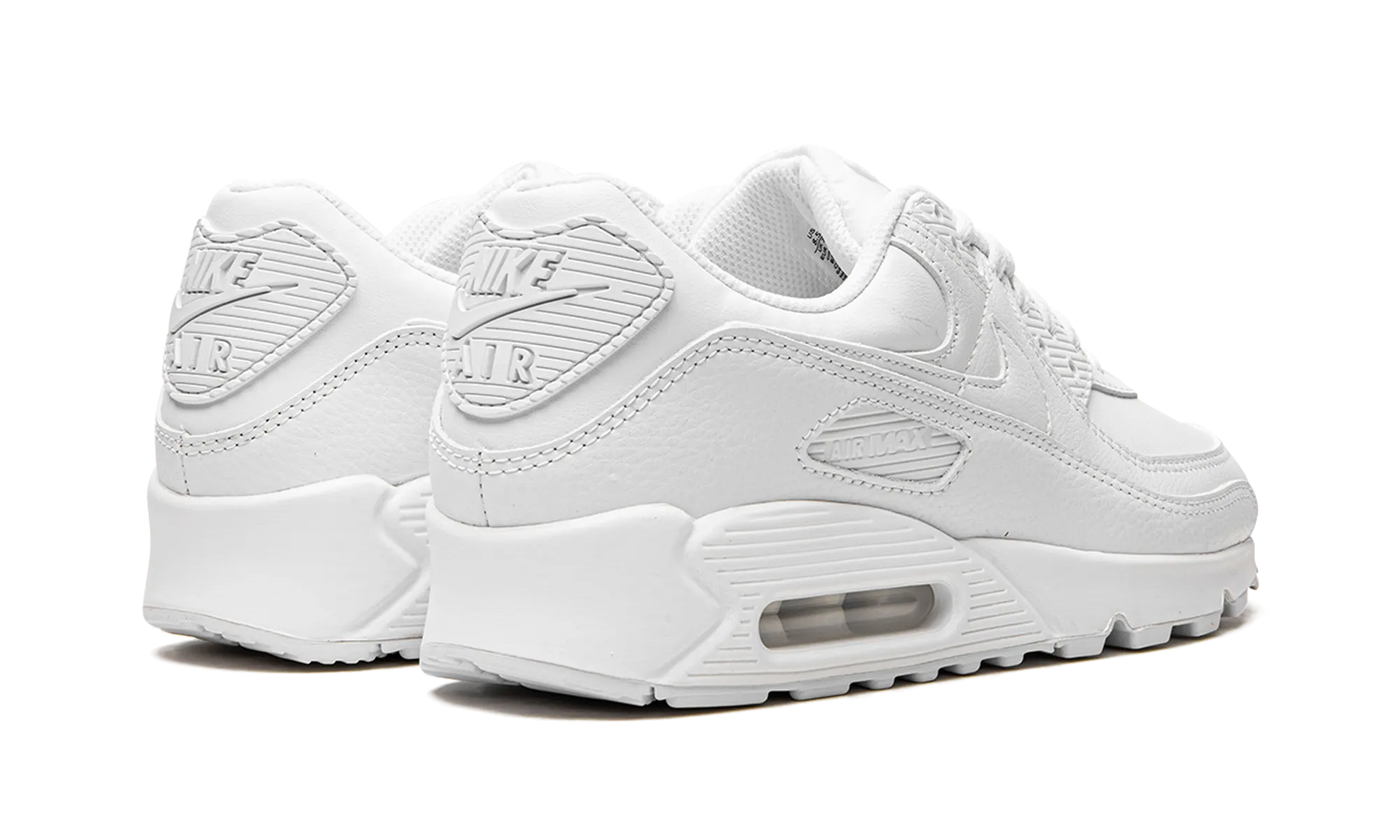 Flexible Ride flat feet shoes Air Max 90 "Triple White"