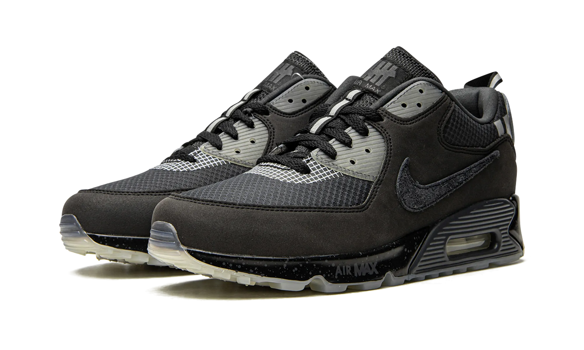 Air Max 90 "Undefeated - Black" wedge - heel shoes Retro - style