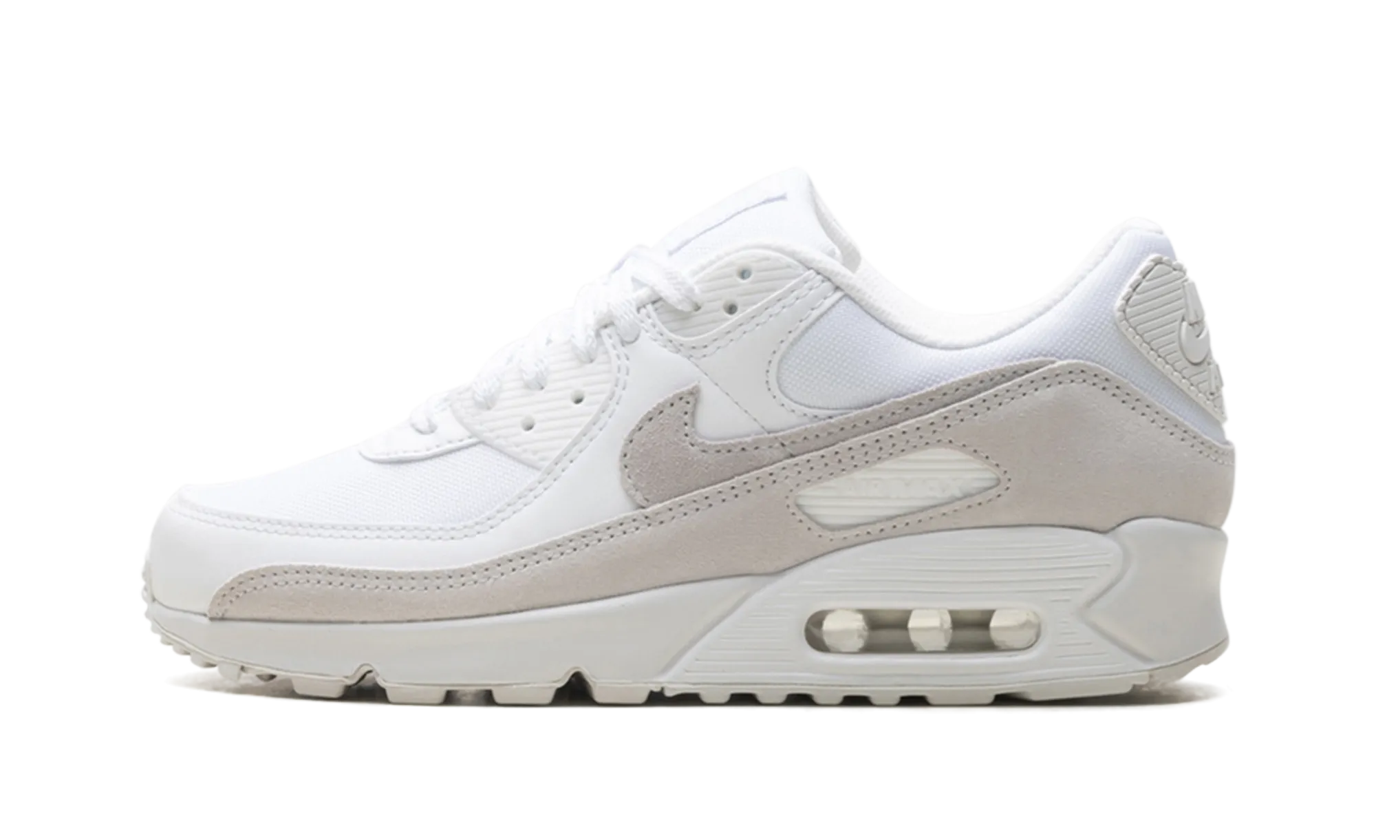 moisture - wicking fabric multi - color Air Max 90 "White/Photon Dust/Summit White/Platinum Tint"