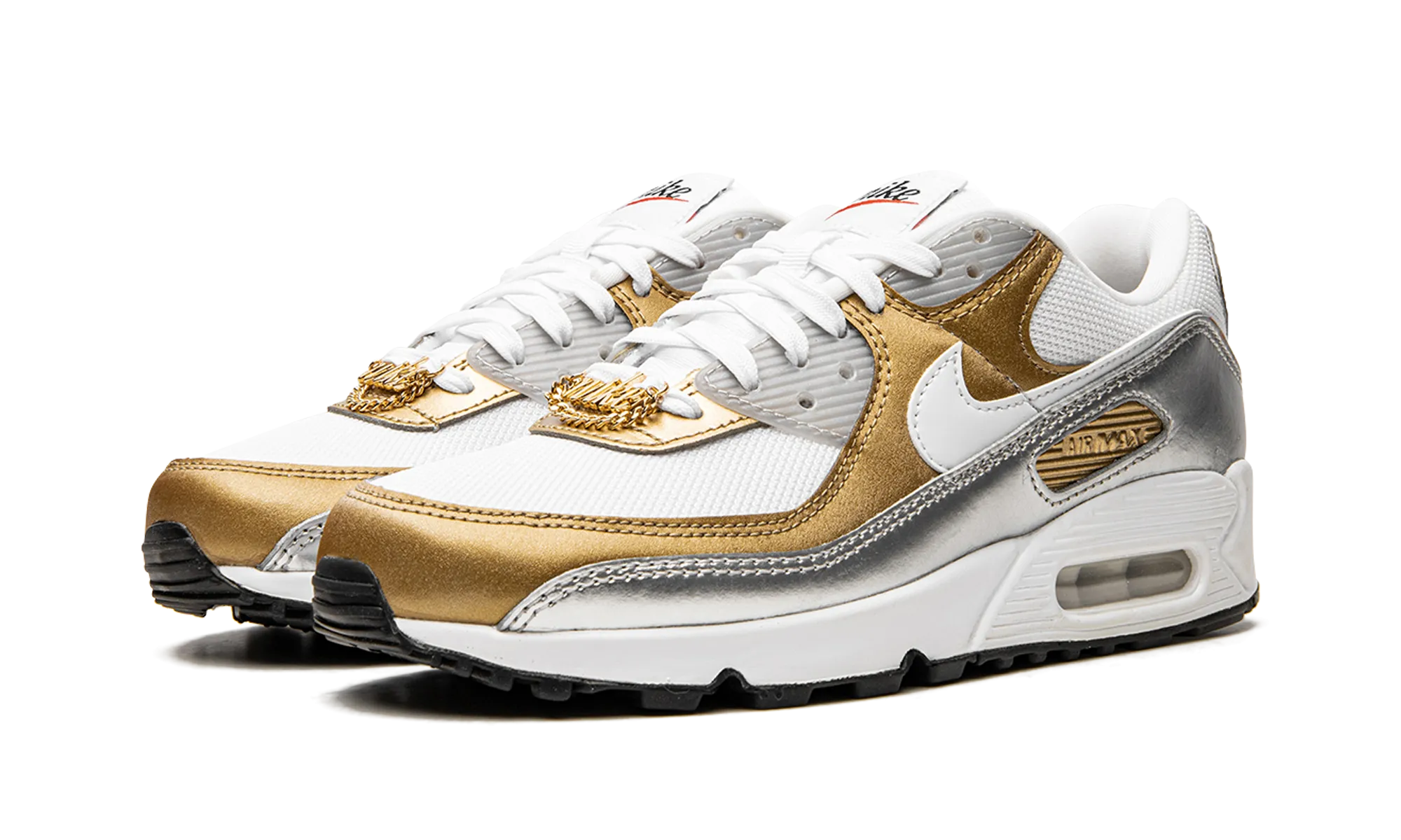 AIR MAX 90 SE MNS WMNS "Metallic" step - in comfort