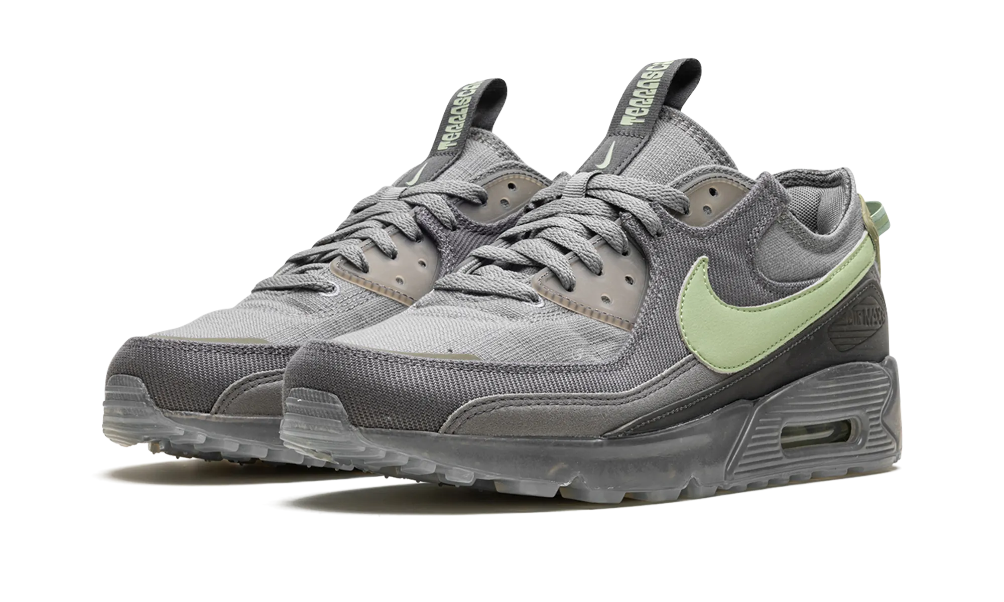 suitable for training programs jogger shoes Air Max 90 Terrascape "Cool Grey Honeydew"