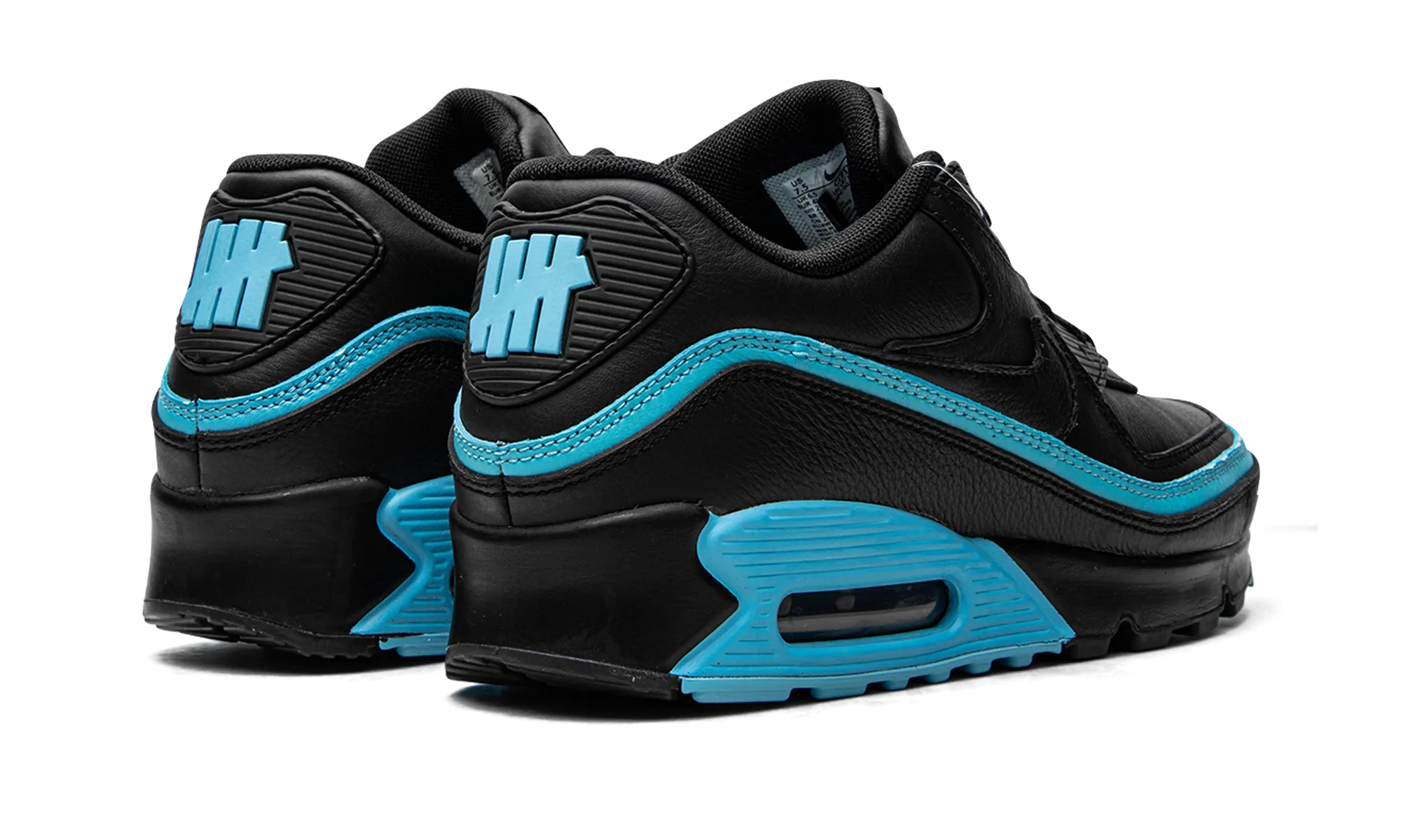 Good Traction Stability Technology Air Max 90 / UNDFTD "Undefeated Black/Blue Fury"