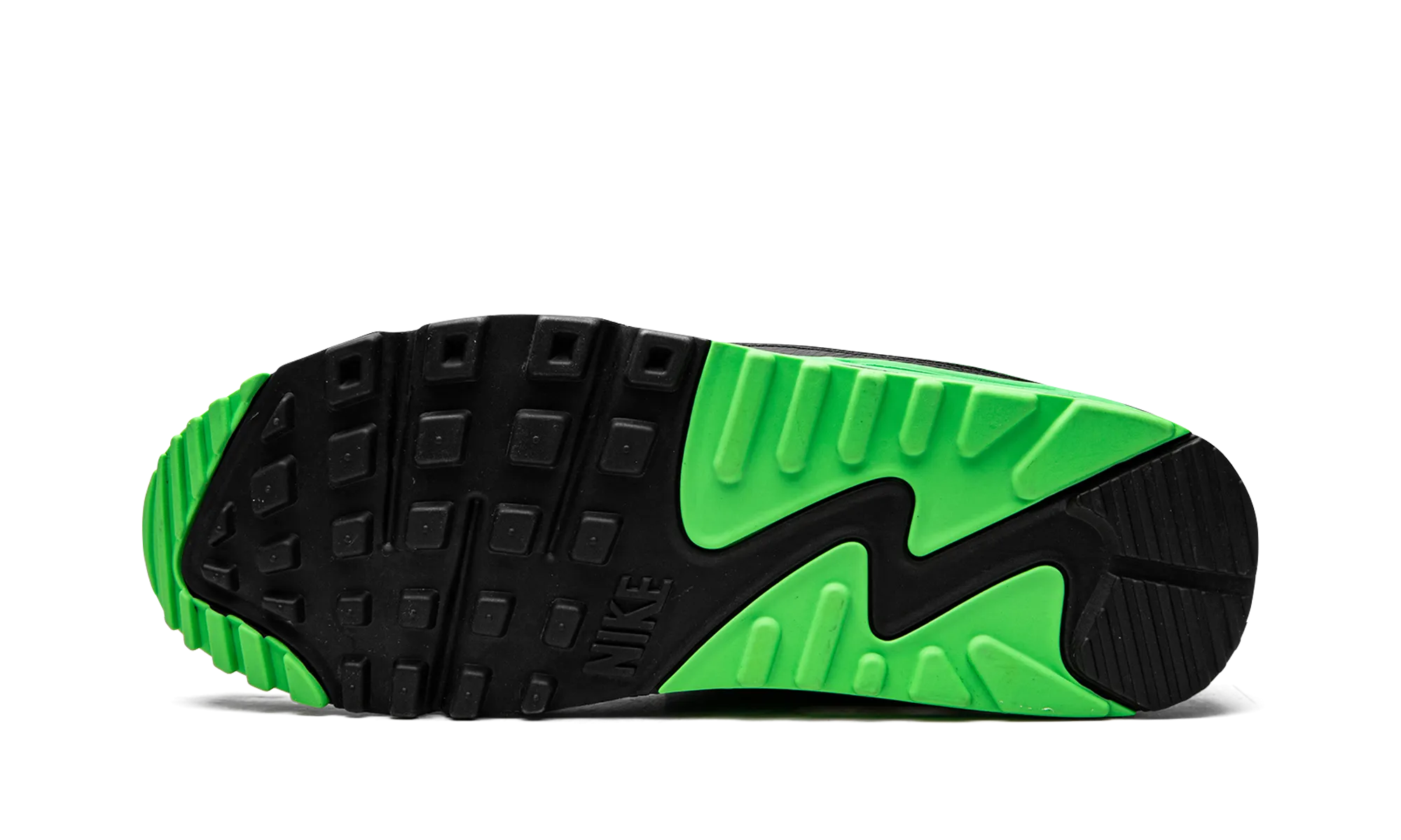 cloudy Air Max 90 / UNDFTD "Undefeated Black/Green"