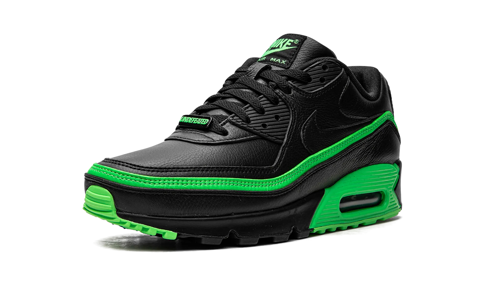 Air Max 90 / UNDFTD "Undefeated Black/Green" veteran running footwear